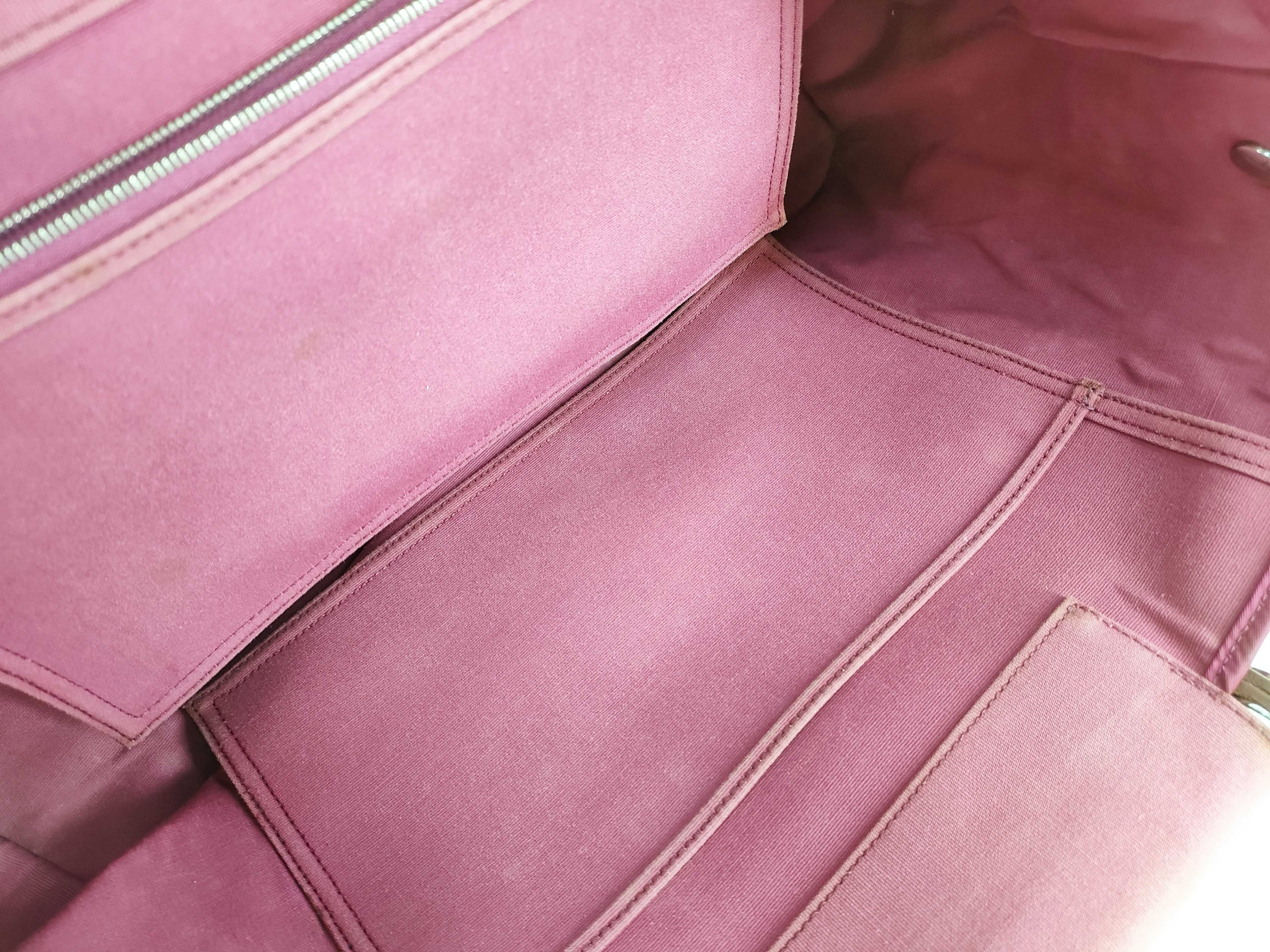 Elan PM 2-Way Bag, Pink x Brown Handbag — view 11