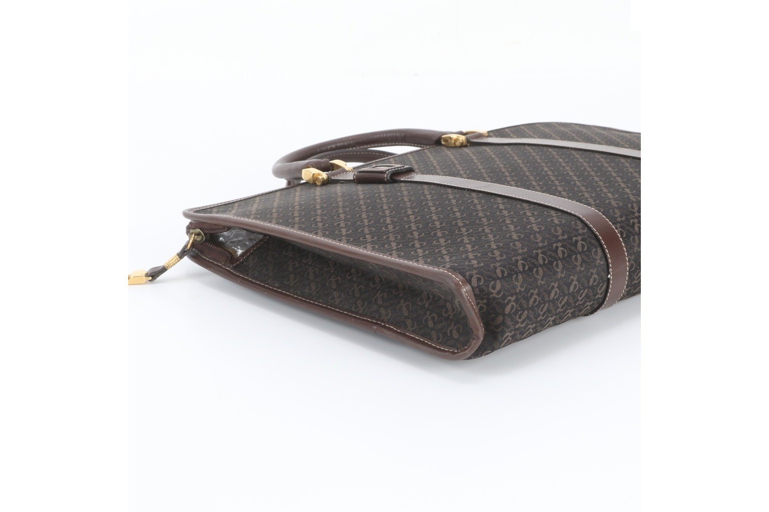 Leather canvas business bag, briefcase — view 5