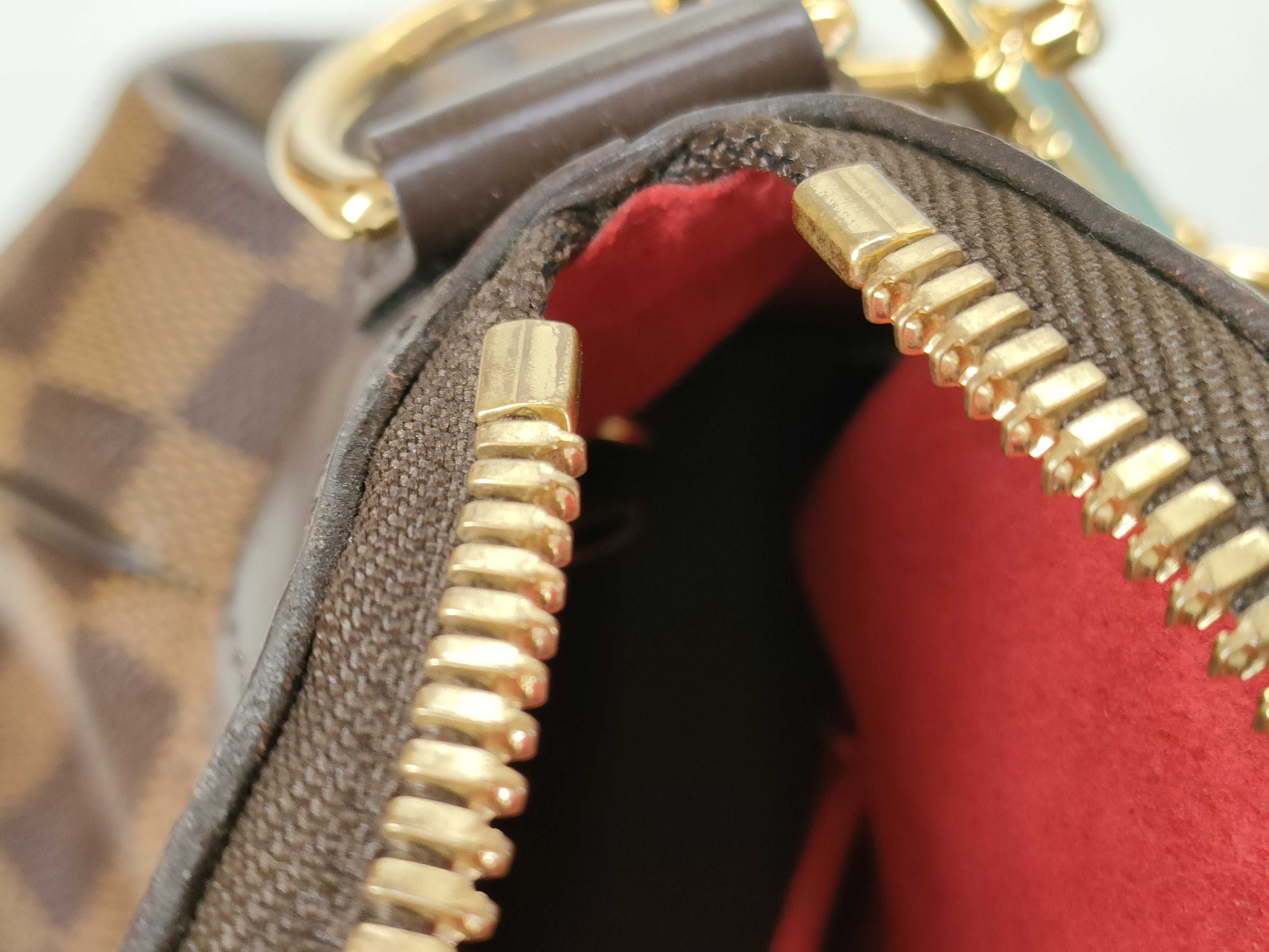 Damier Trevi PM N51997 Brown SD2132 Handbag — view 10