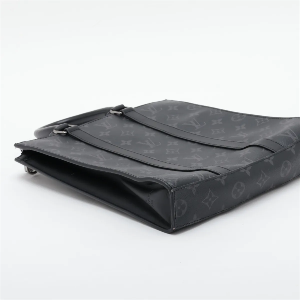 Monogram Eclipse Sac Plat Cross M46098 Black (RFID detected) — view 4