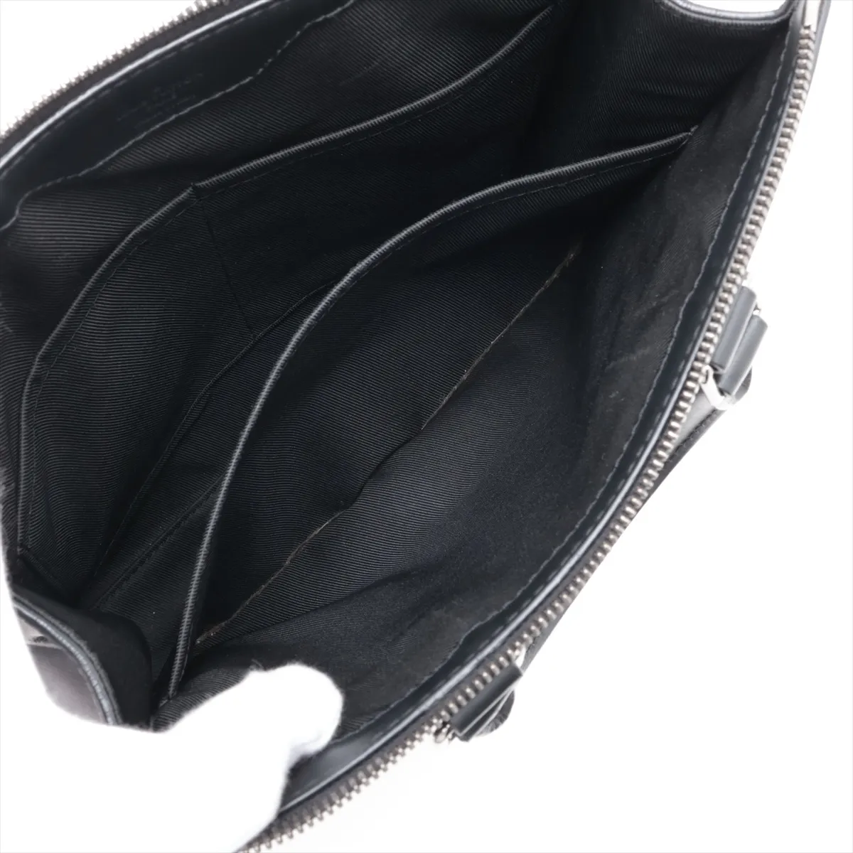 Monogram Eclipse Sac Plat Cross M46098 Black (RFID detected) — view 8