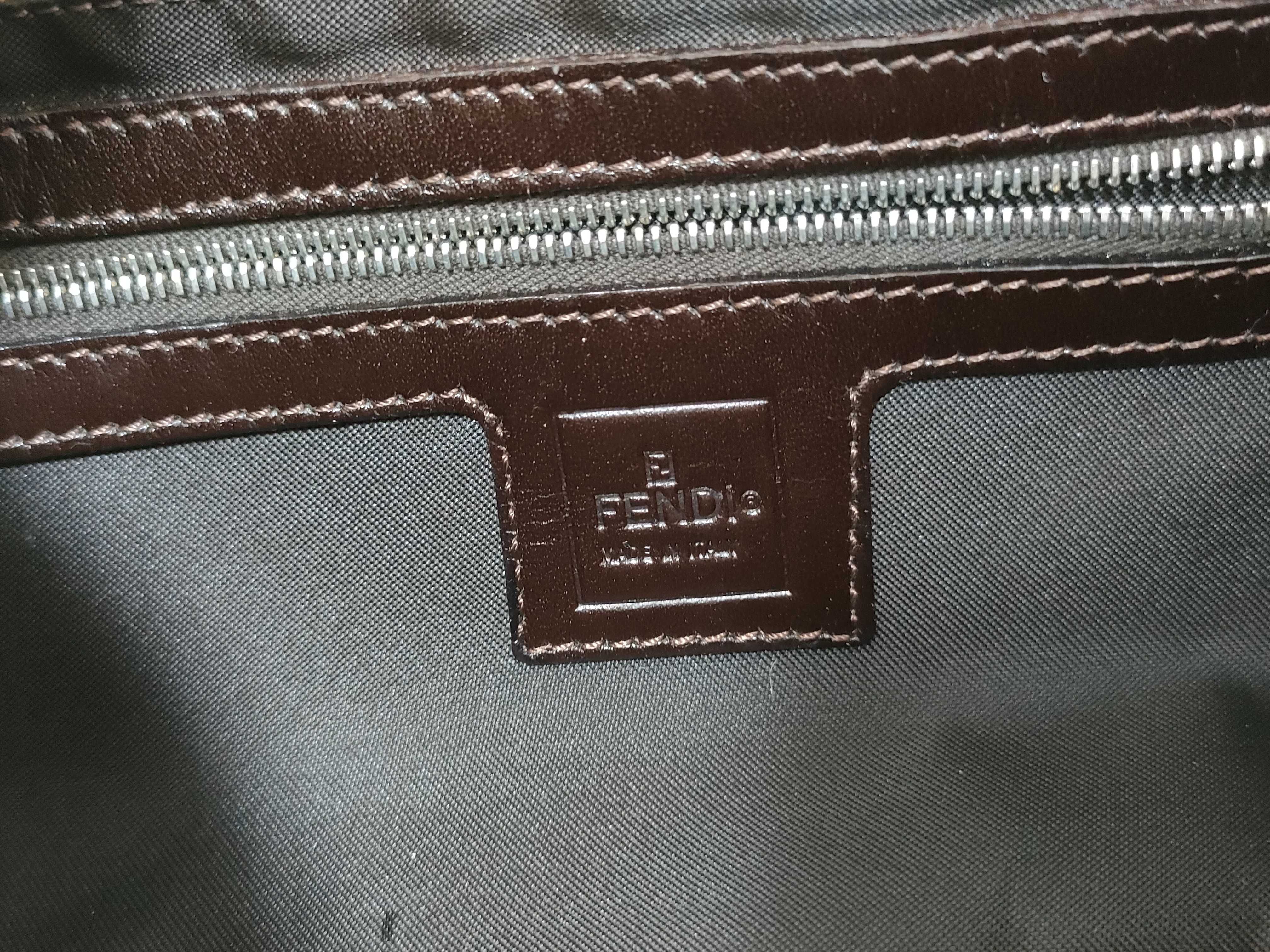 Zucca pattern FF logo Mamma Bucket one-shoulder bag (shoulder bag) — view 12