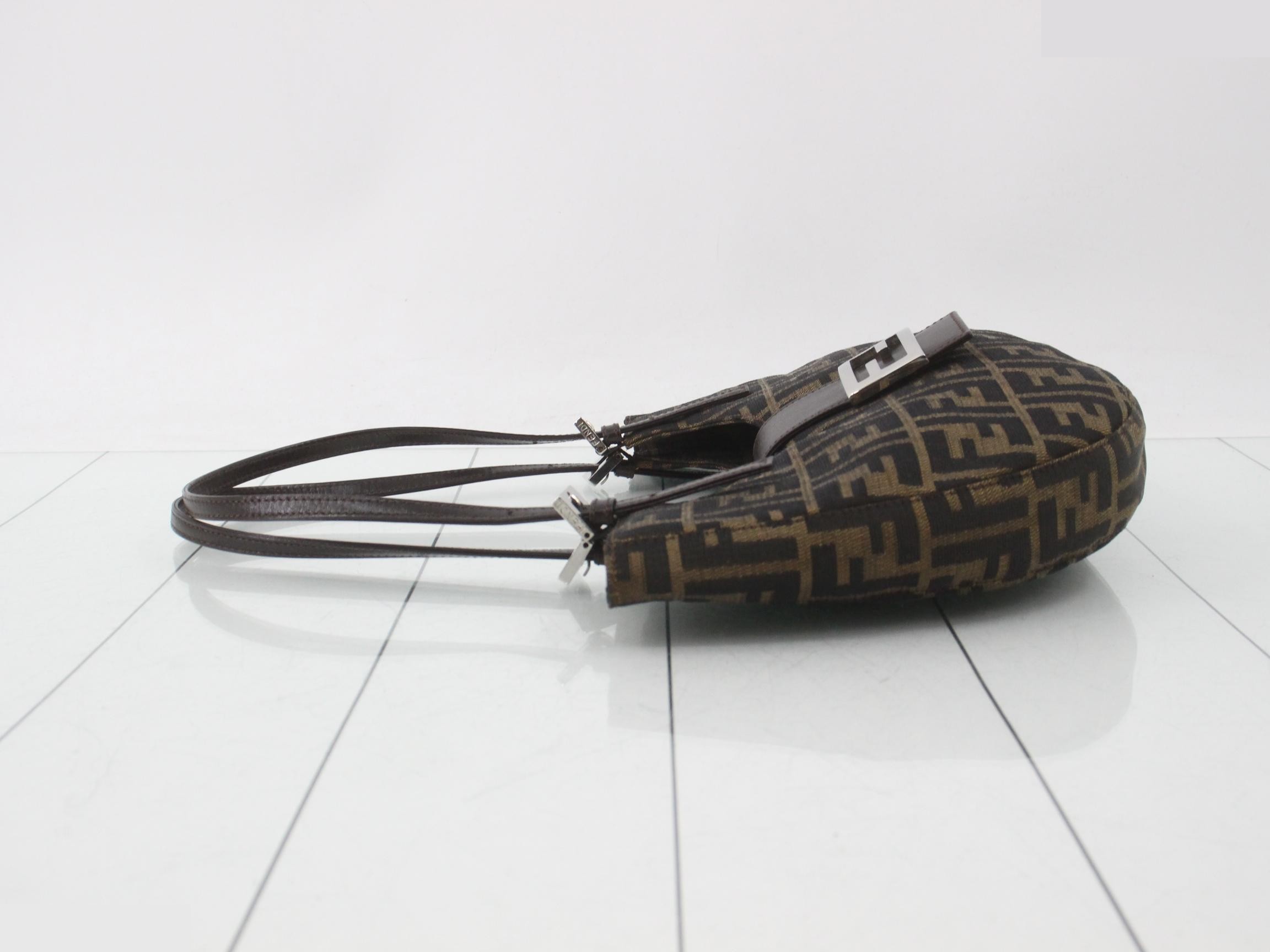 Zucca Canvas Half Moon Tote Bag — view 4