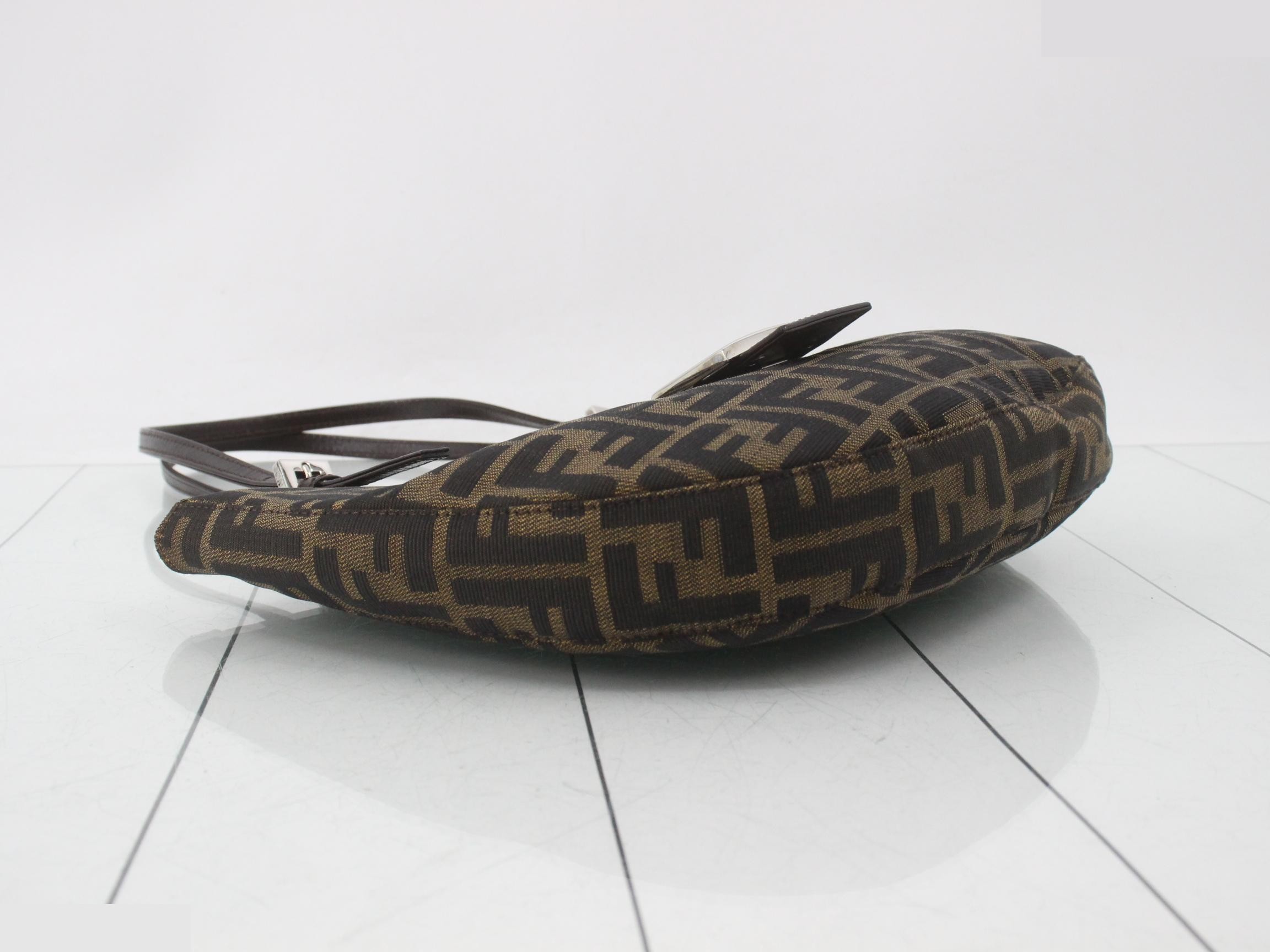 Zucca Canvas Half Moon Tote Bag — view 5