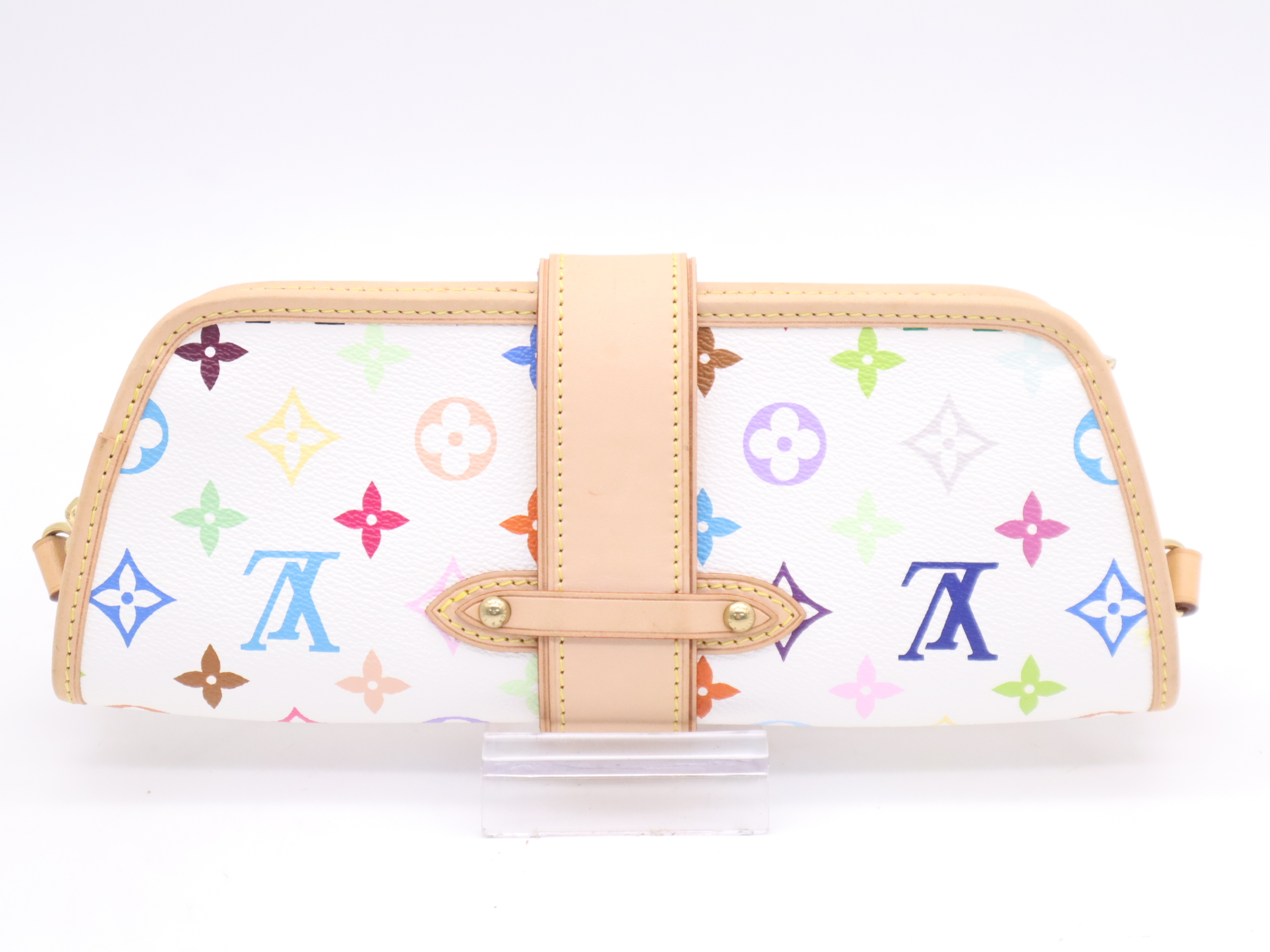 M40049 Multicolor Shirley Blanc Shoulder Bag with Shoulder Strap — view 2