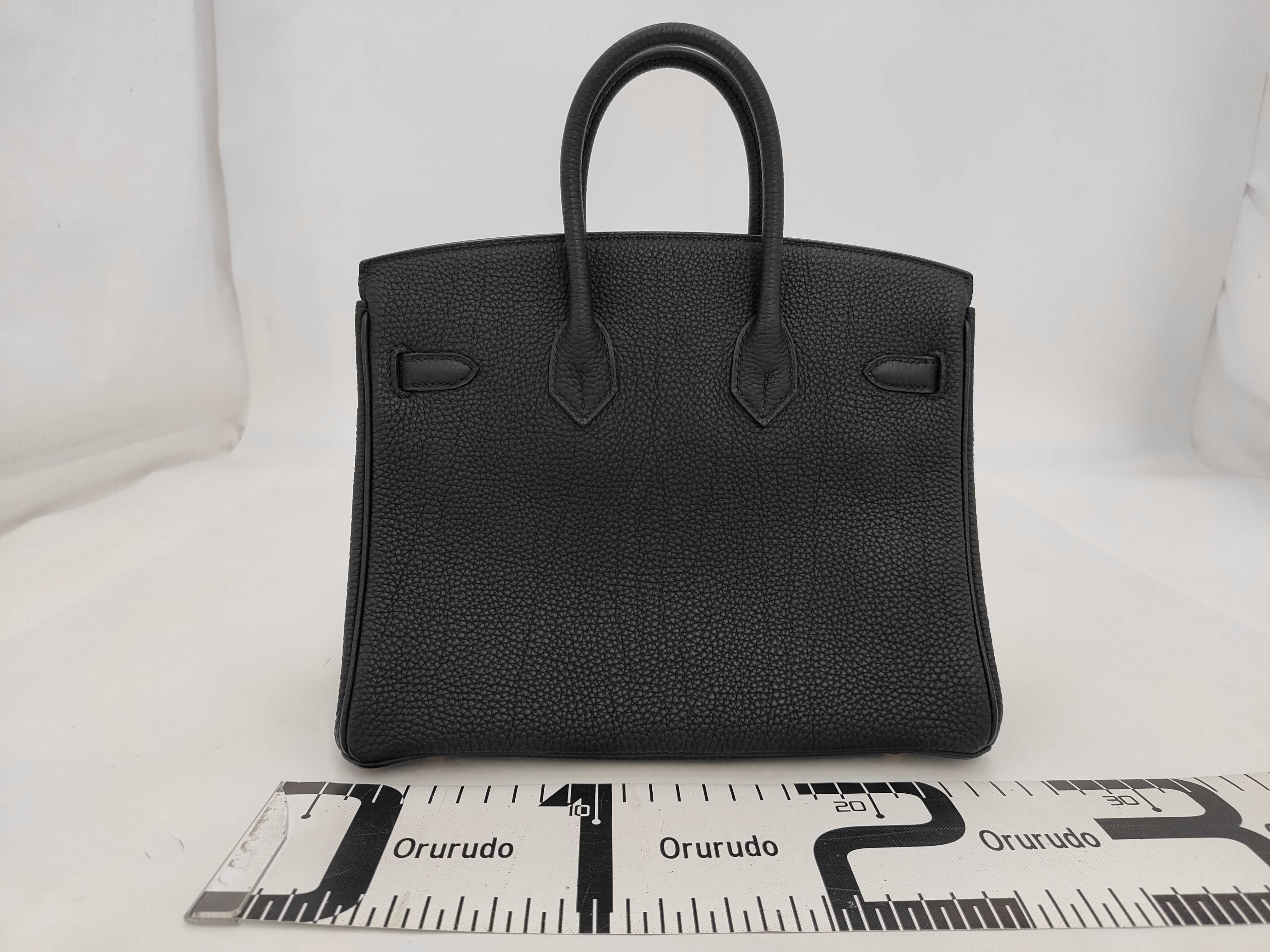 Birkin 25 Black M26030153 Handbag — view 2