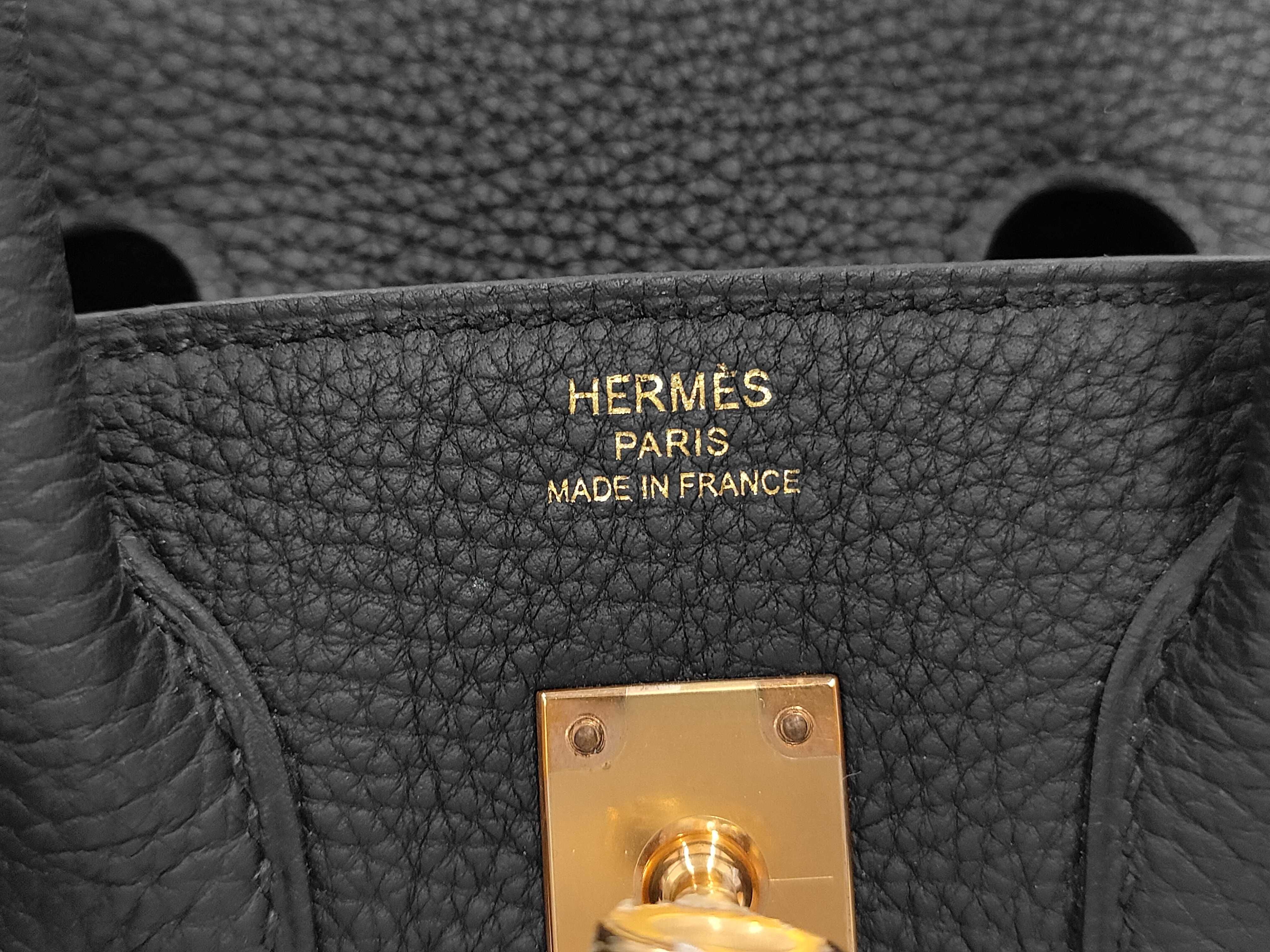 Birkin 25 Black M26030153 Handbag — view 11