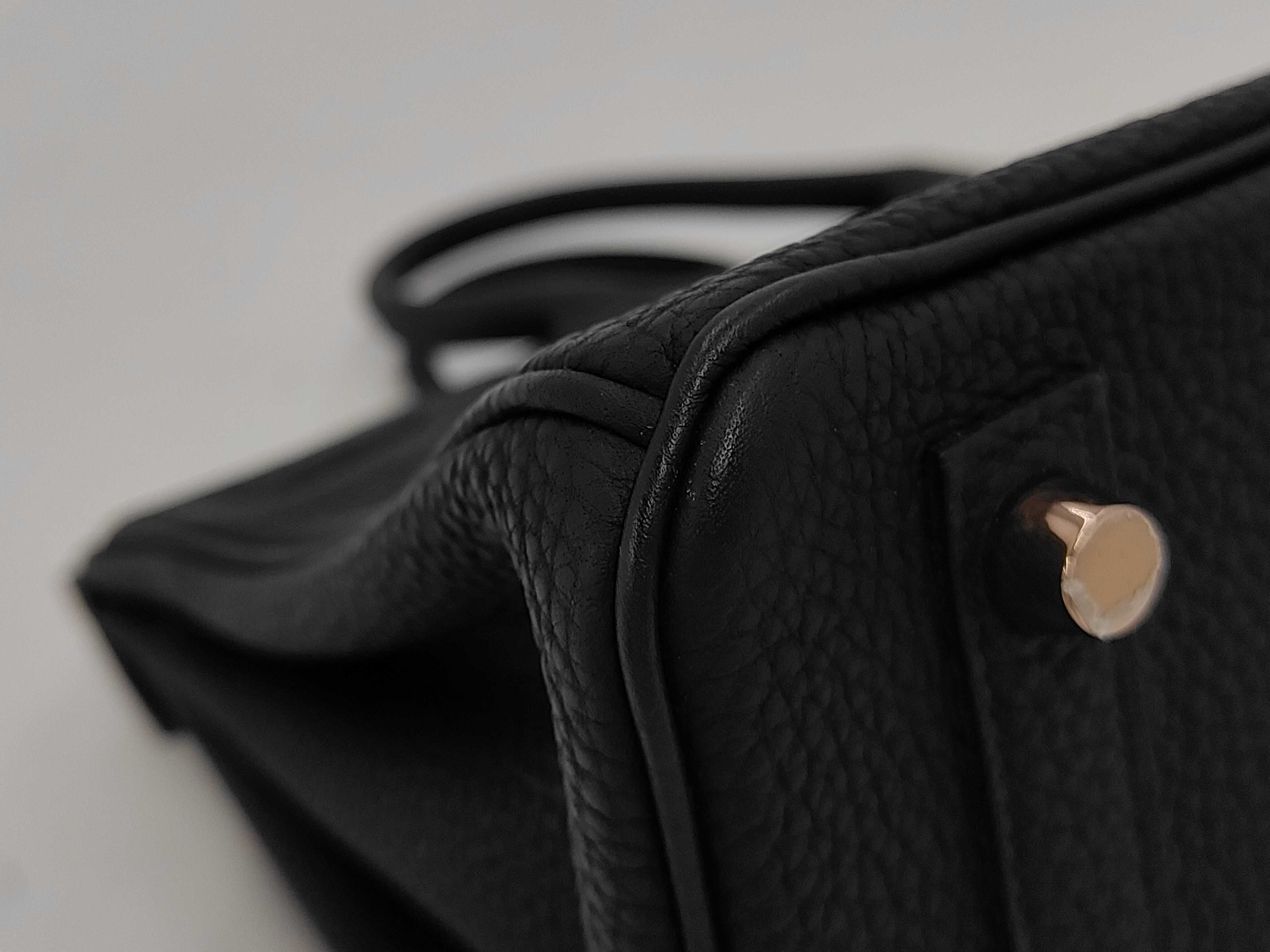 Birkin 25 Black M26030153 Handbag — view 3