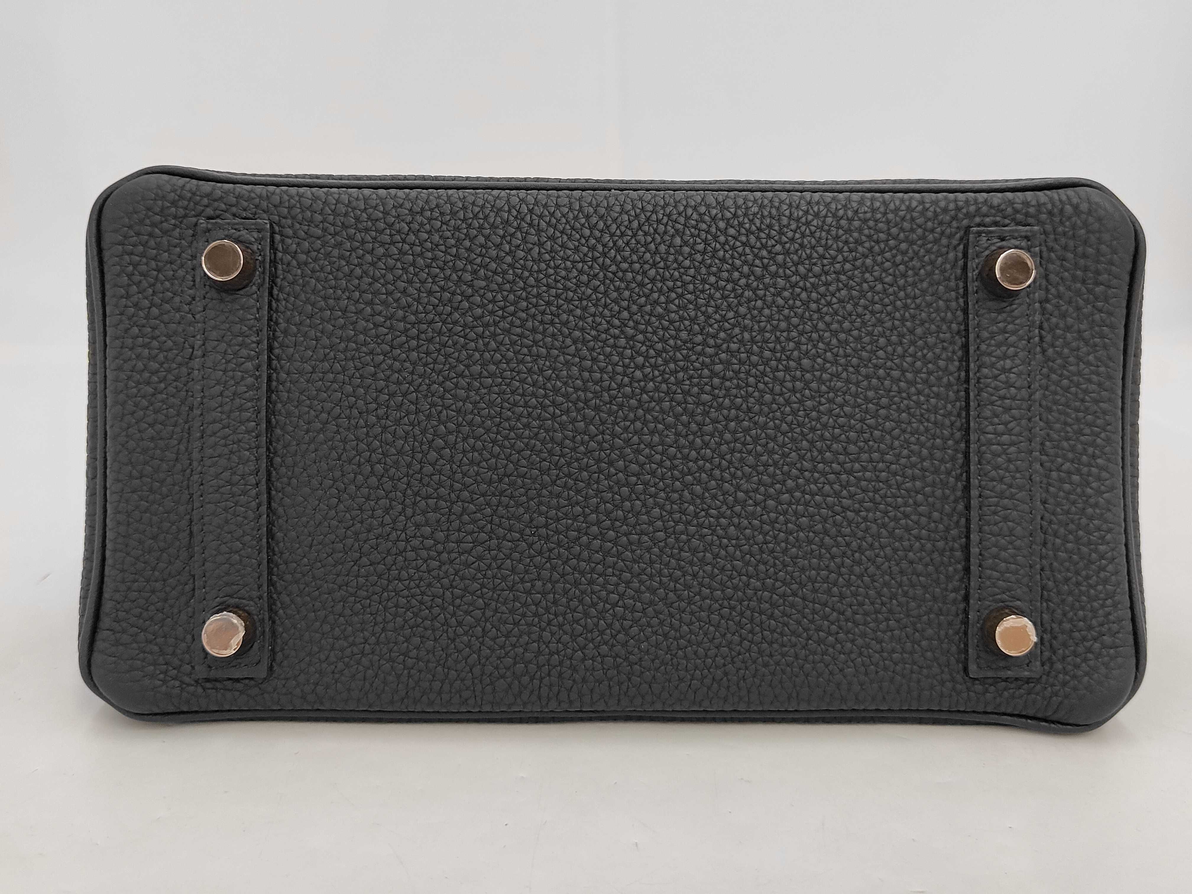 Birkin 25 Black M26030153 Handbag — view 4