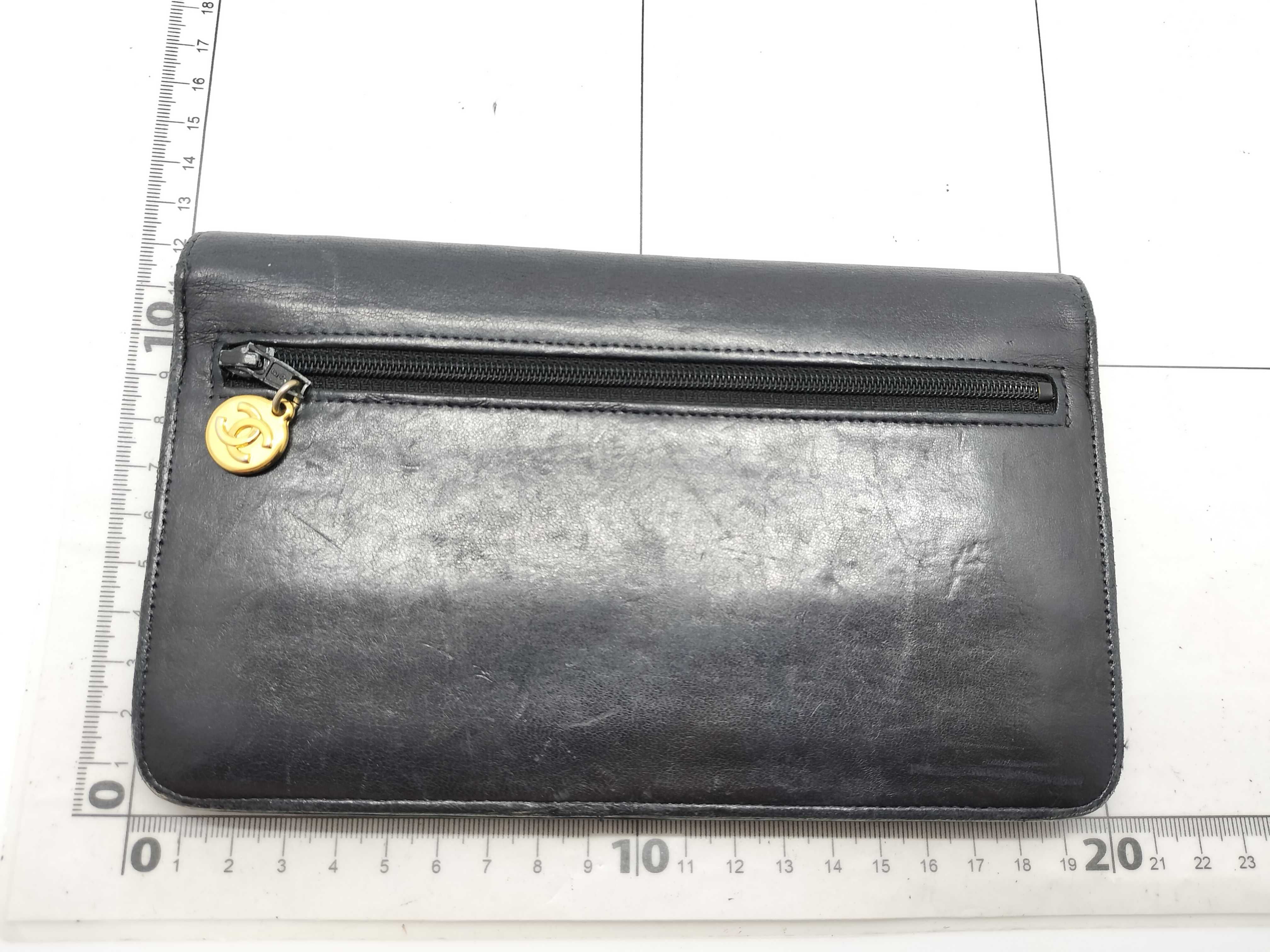 Lambskin Large Coco Flap Long Wallet — view 2