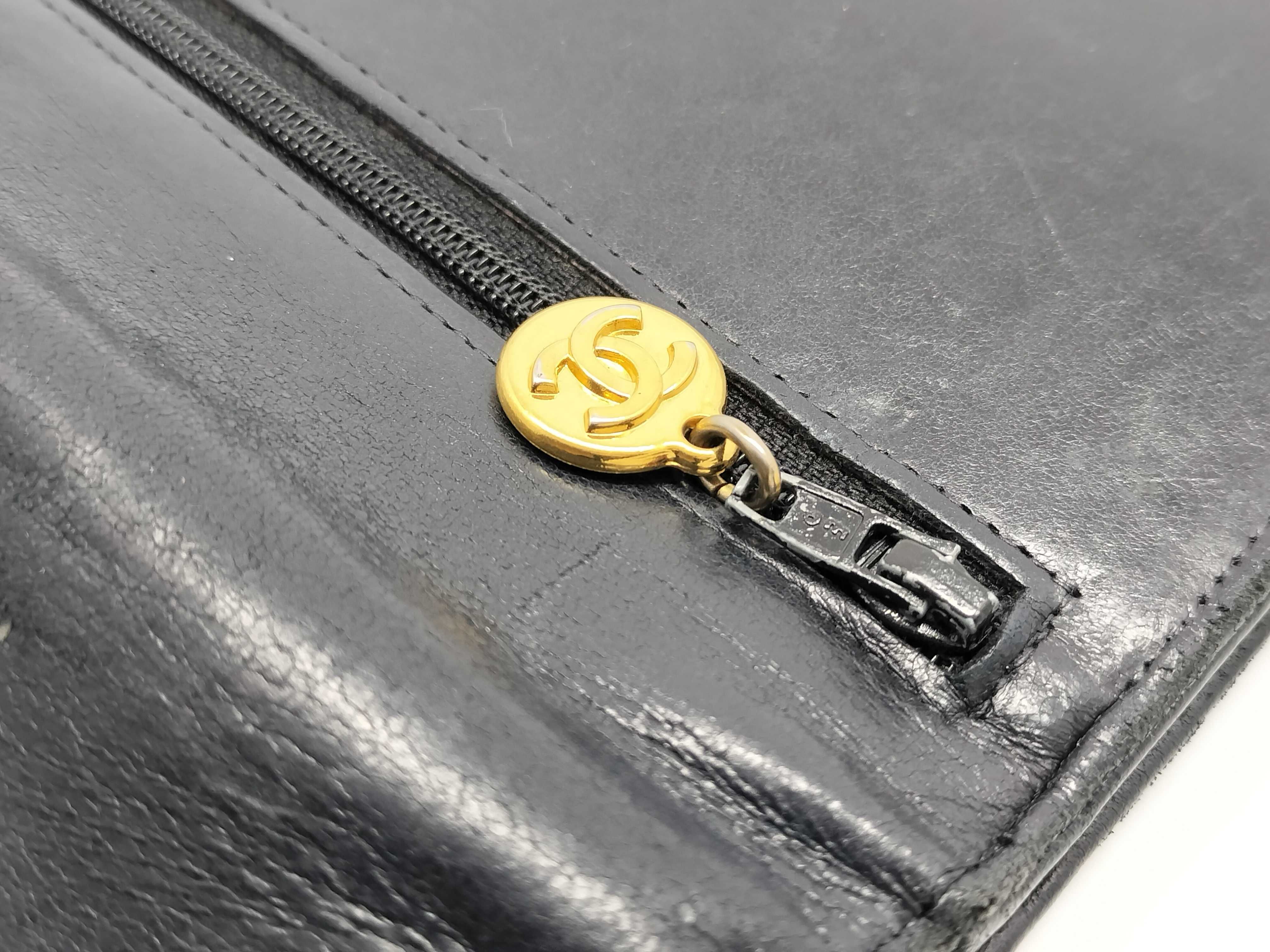 Lambskin Large Coco Flap Long Wallet — view 15
