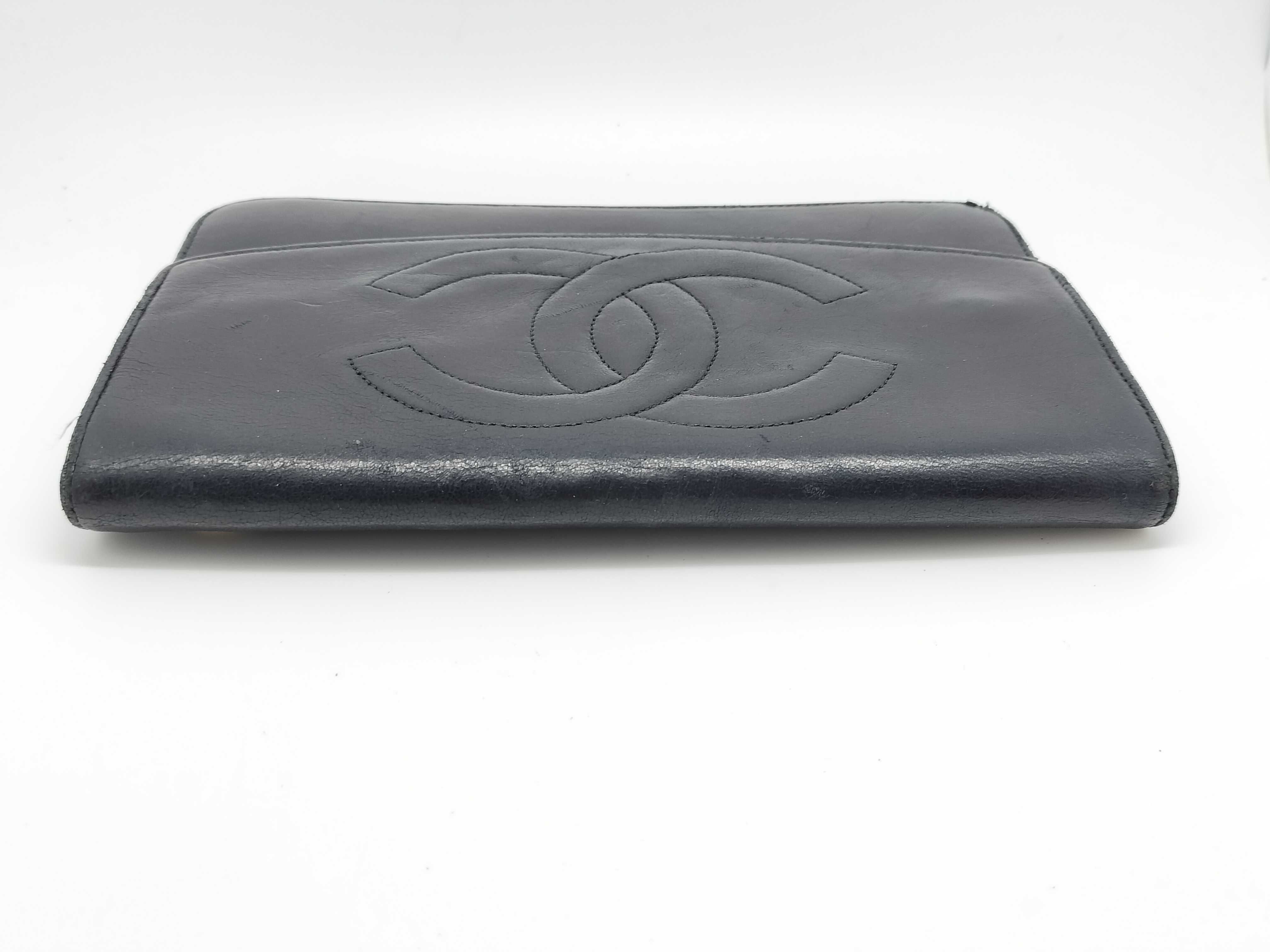 Lambskin Large Coco Flap Long Wallet — view 6