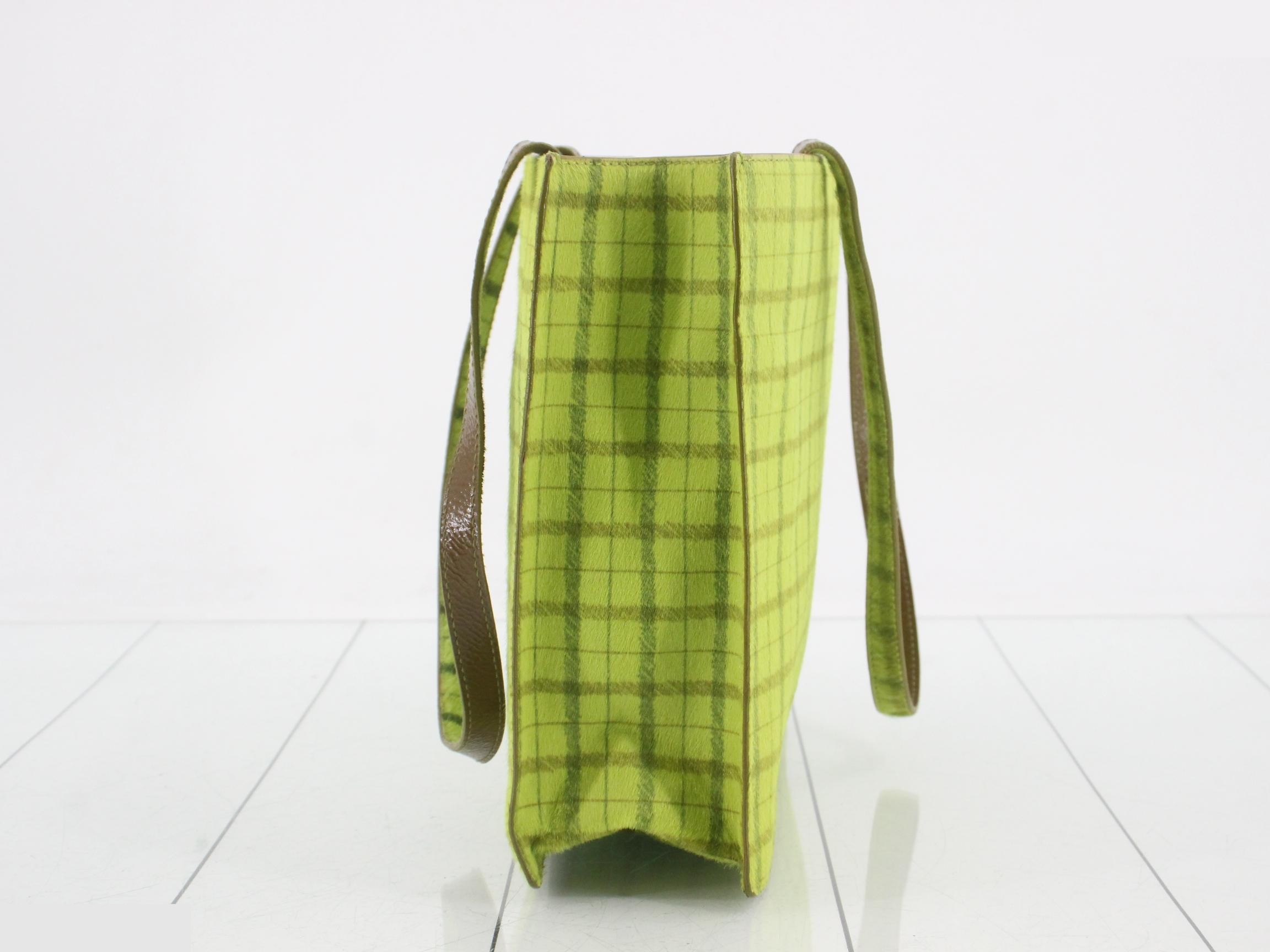 Calf hair shoulder bag — view 3