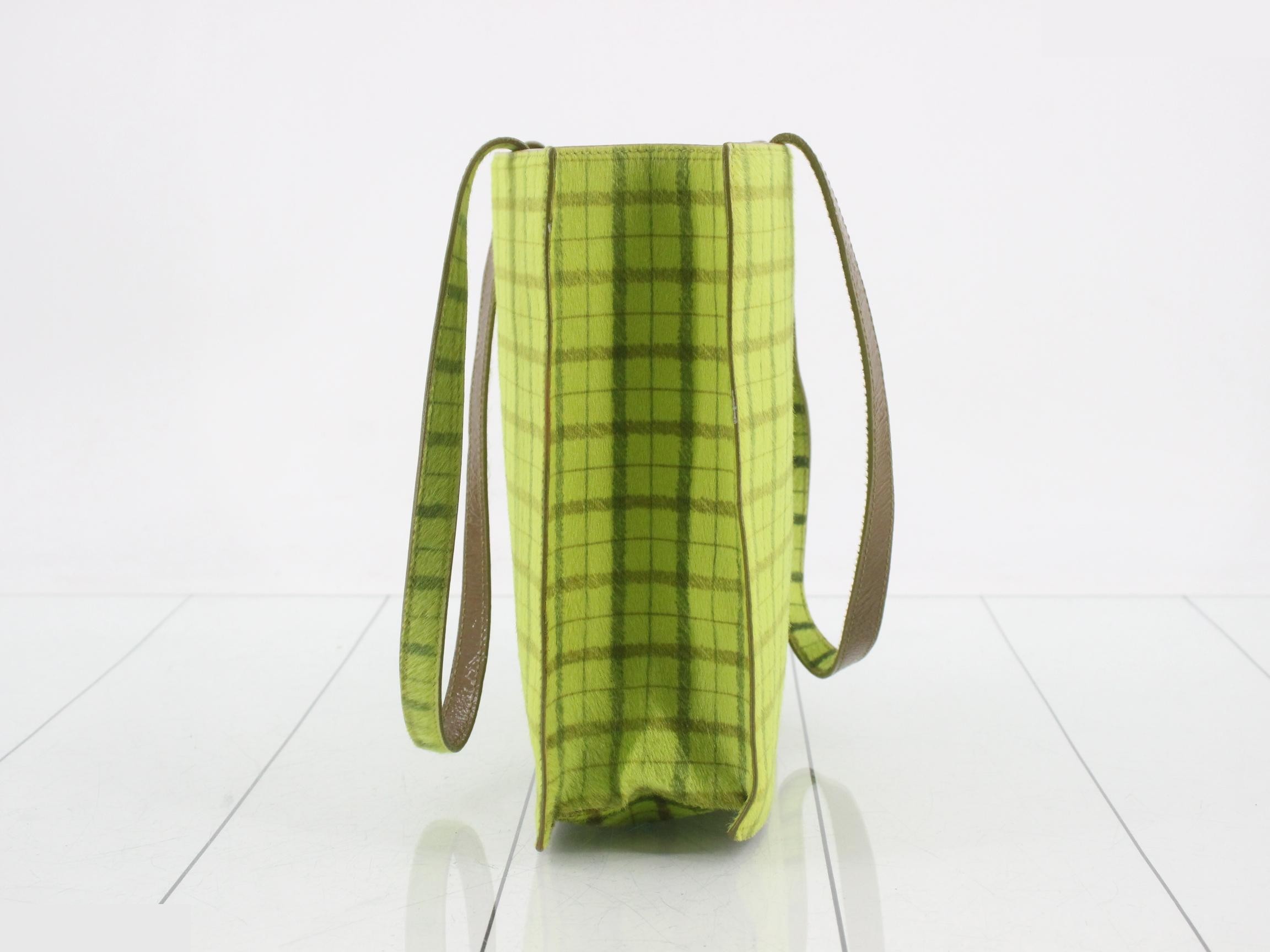 Calf hair shoulder bag — view 4