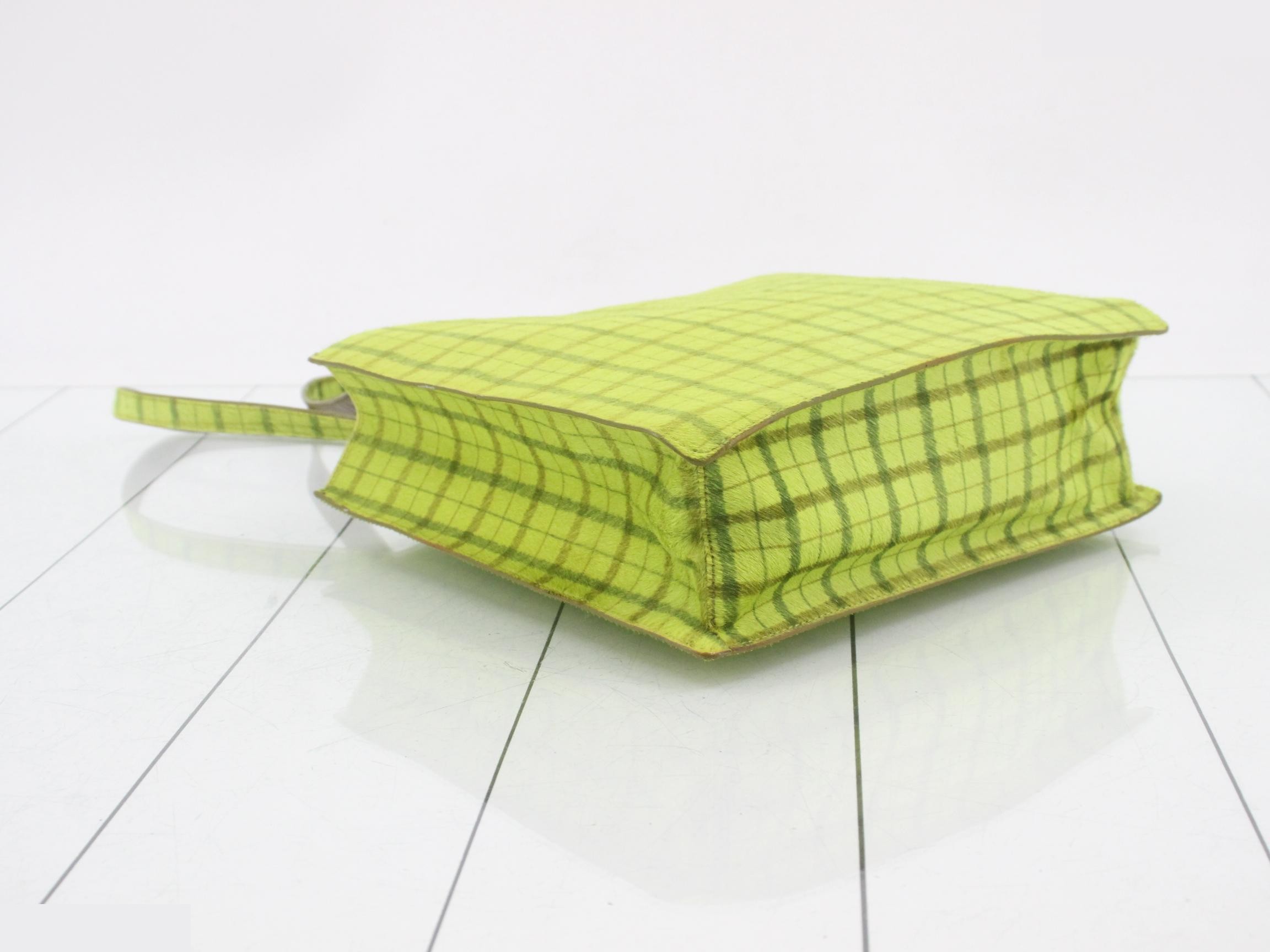 Calf hair shoulder bag — view 5