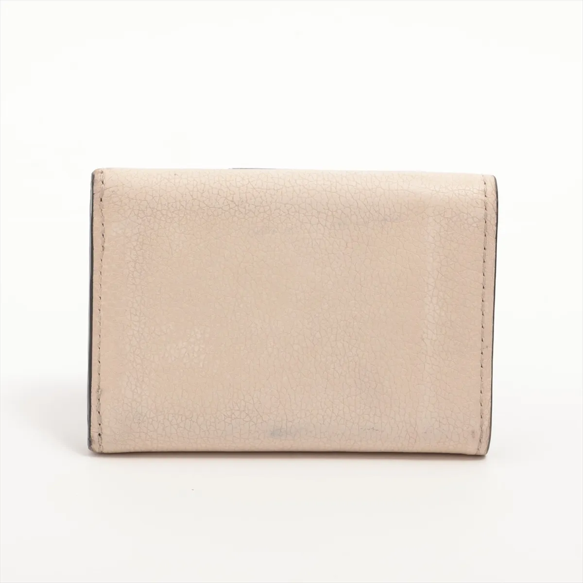 LV logo Portefeuille Lock Mini M80984 Black x Ivory Compact Wallet with Initials, RFID Compatible — view 2