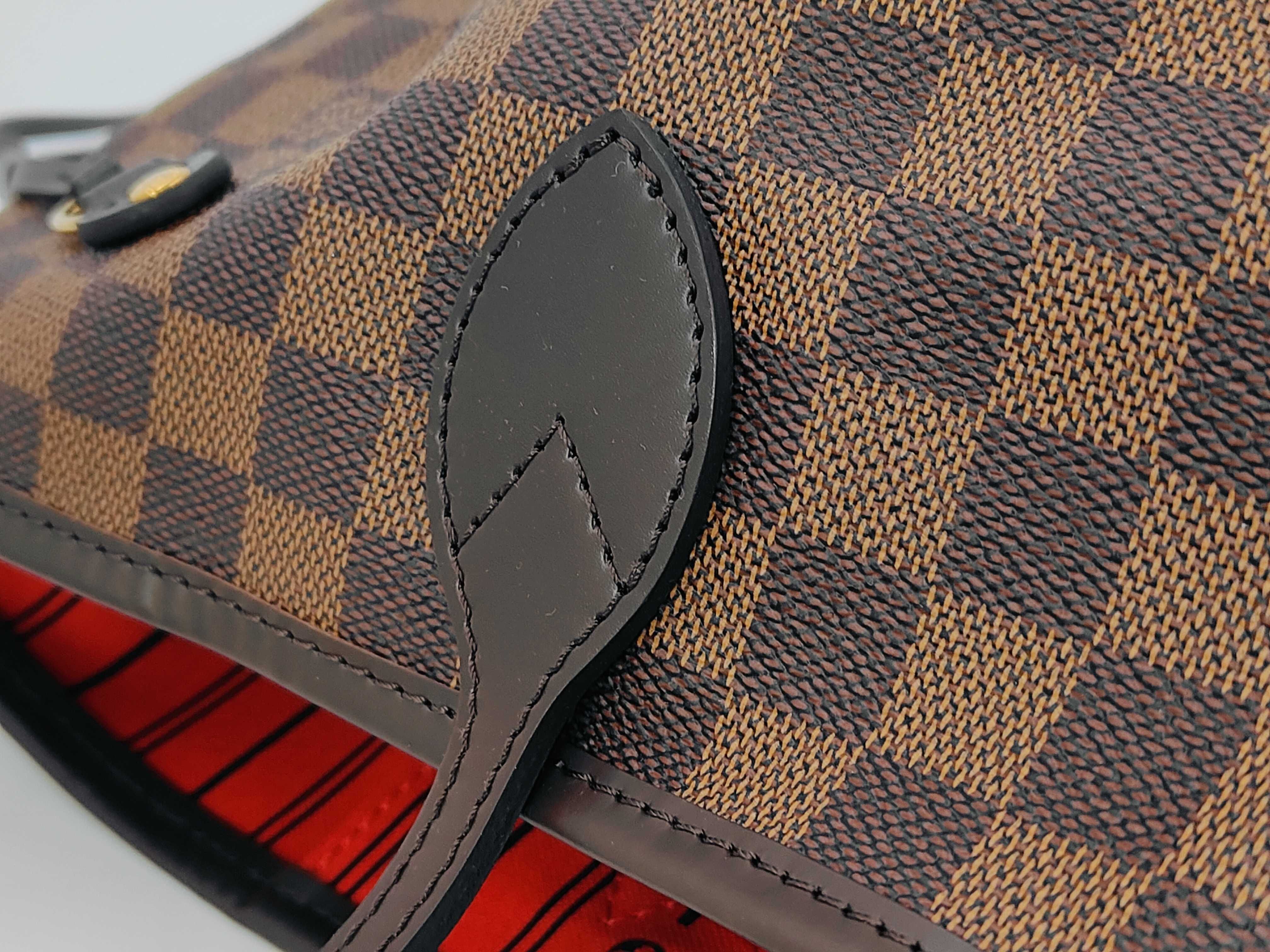 Damier N41358 Neverfull MM Tote Bag — view 5