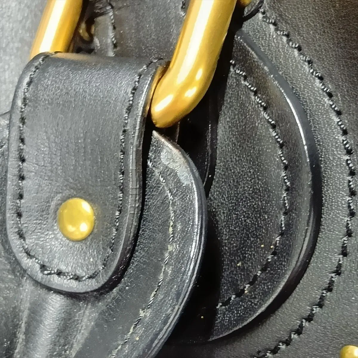 Paddington Leather Handbag, Black — view 15