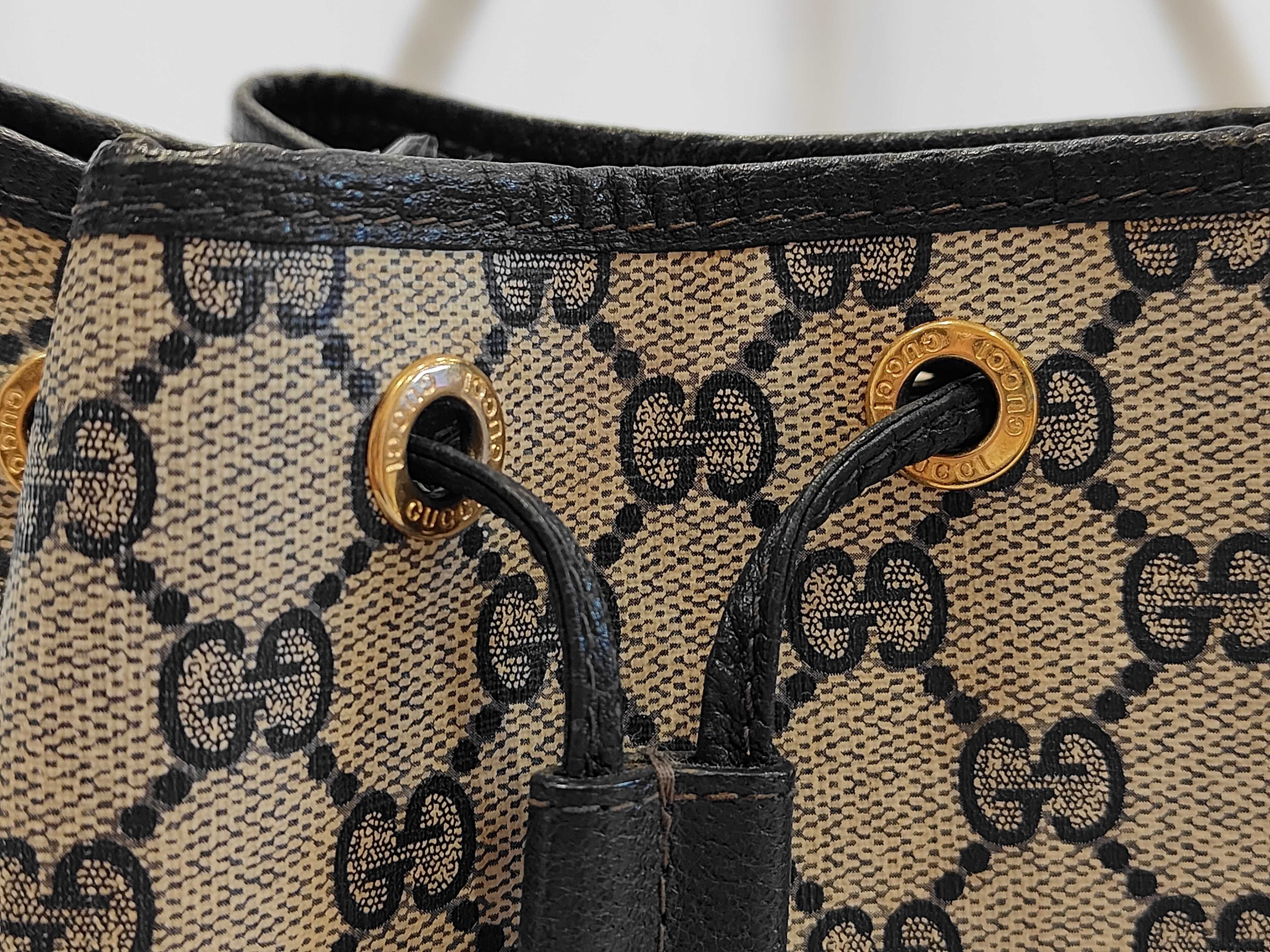 GG Supreme drawstring shoulder bag (shows signs of wear) — view 10