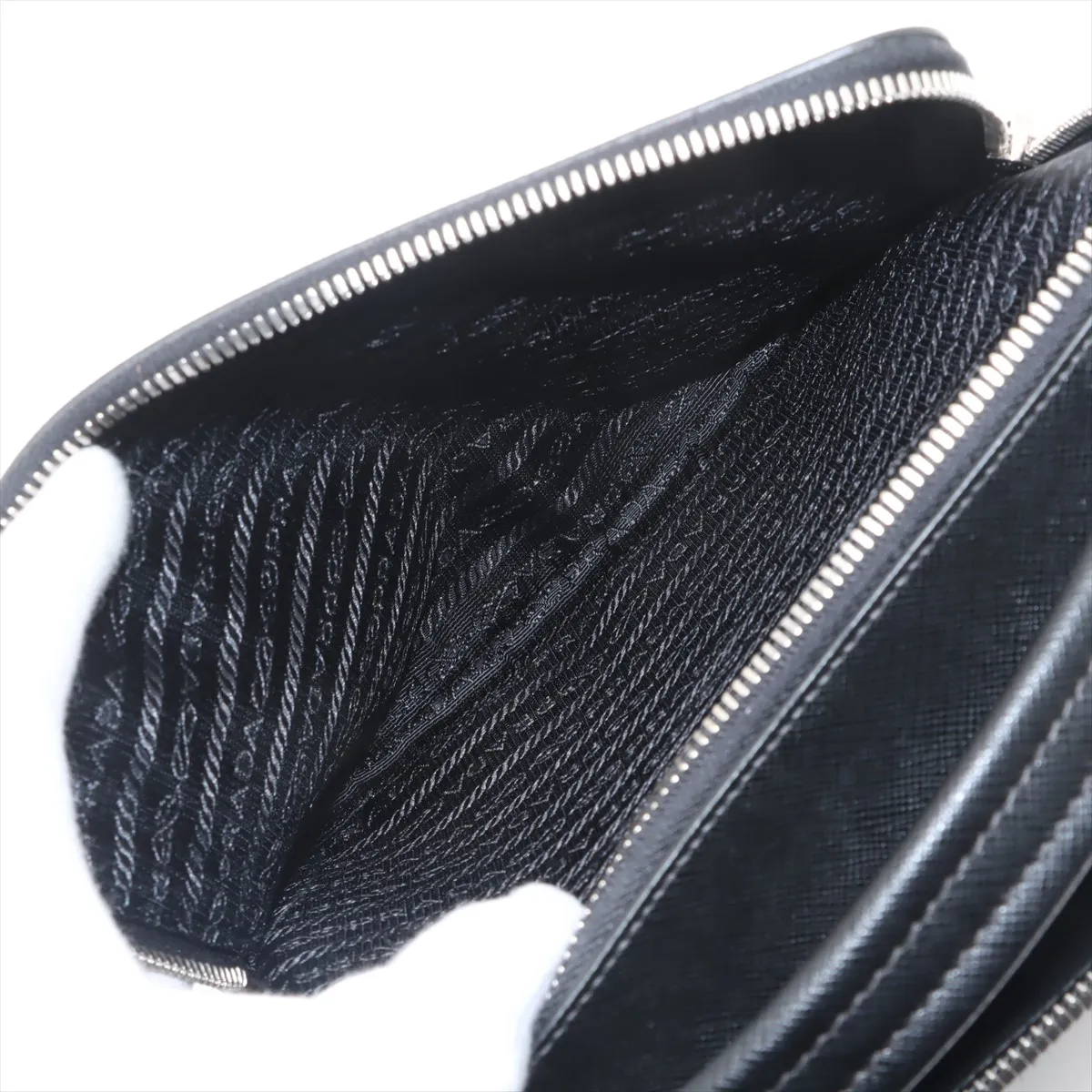 Saffiano Leather 2WAY Handbag Black — view 10