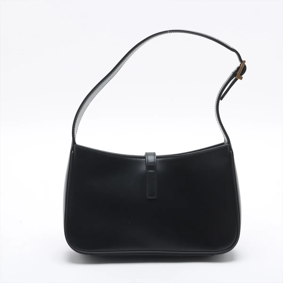 Le Saint Cassette Leather Shoulder Bag Black 657228 — view 2