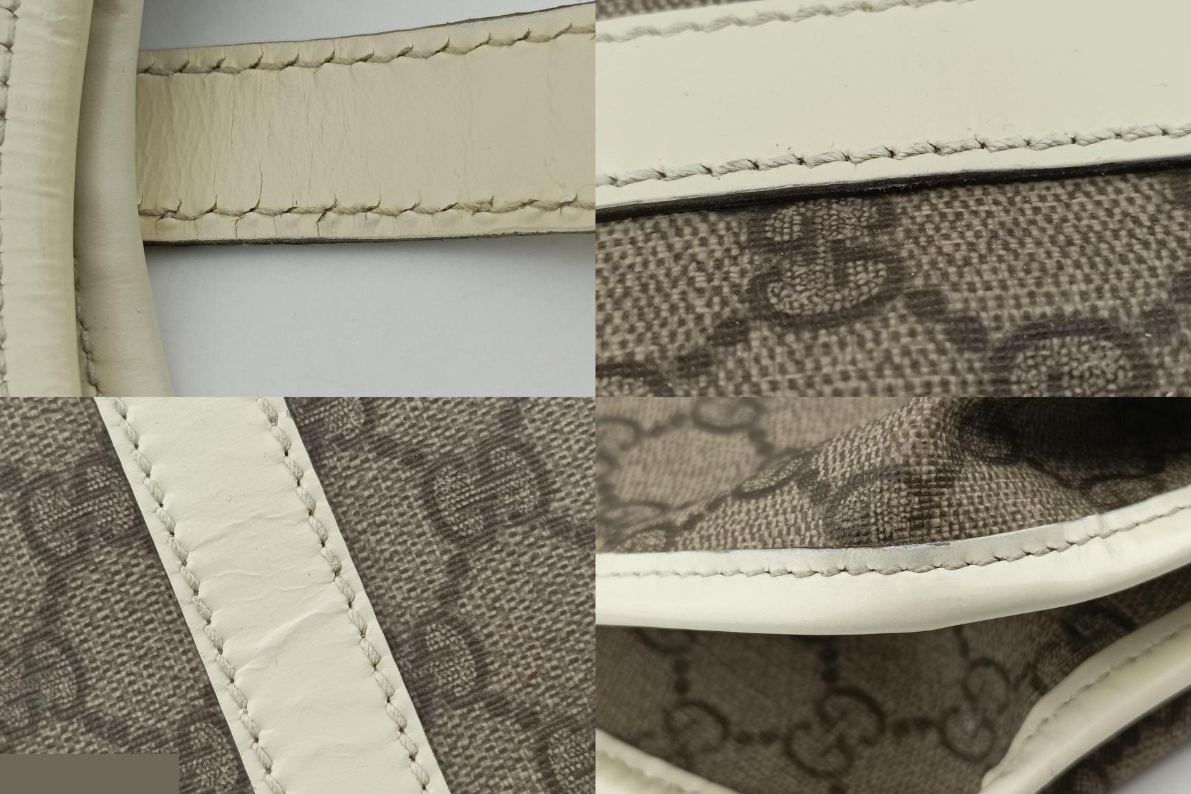 New Jackie PVC Coated Canvas x Leather Brown x White — view 11