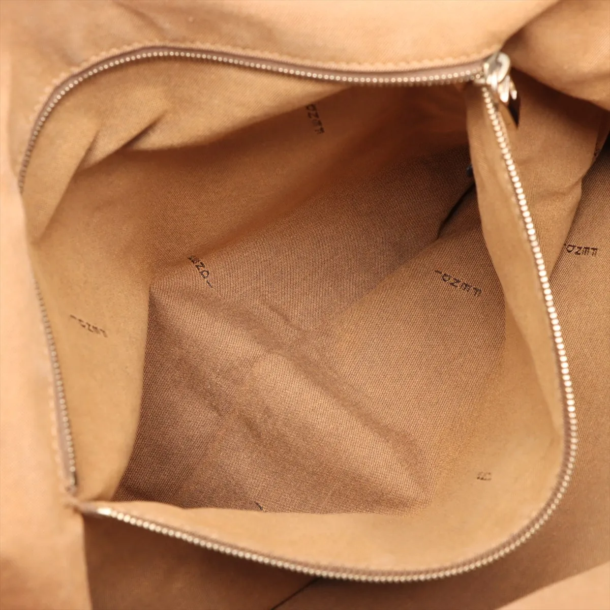 Zucchino Canvas x Leather Tote Bag Purple 8BN188 — view 10