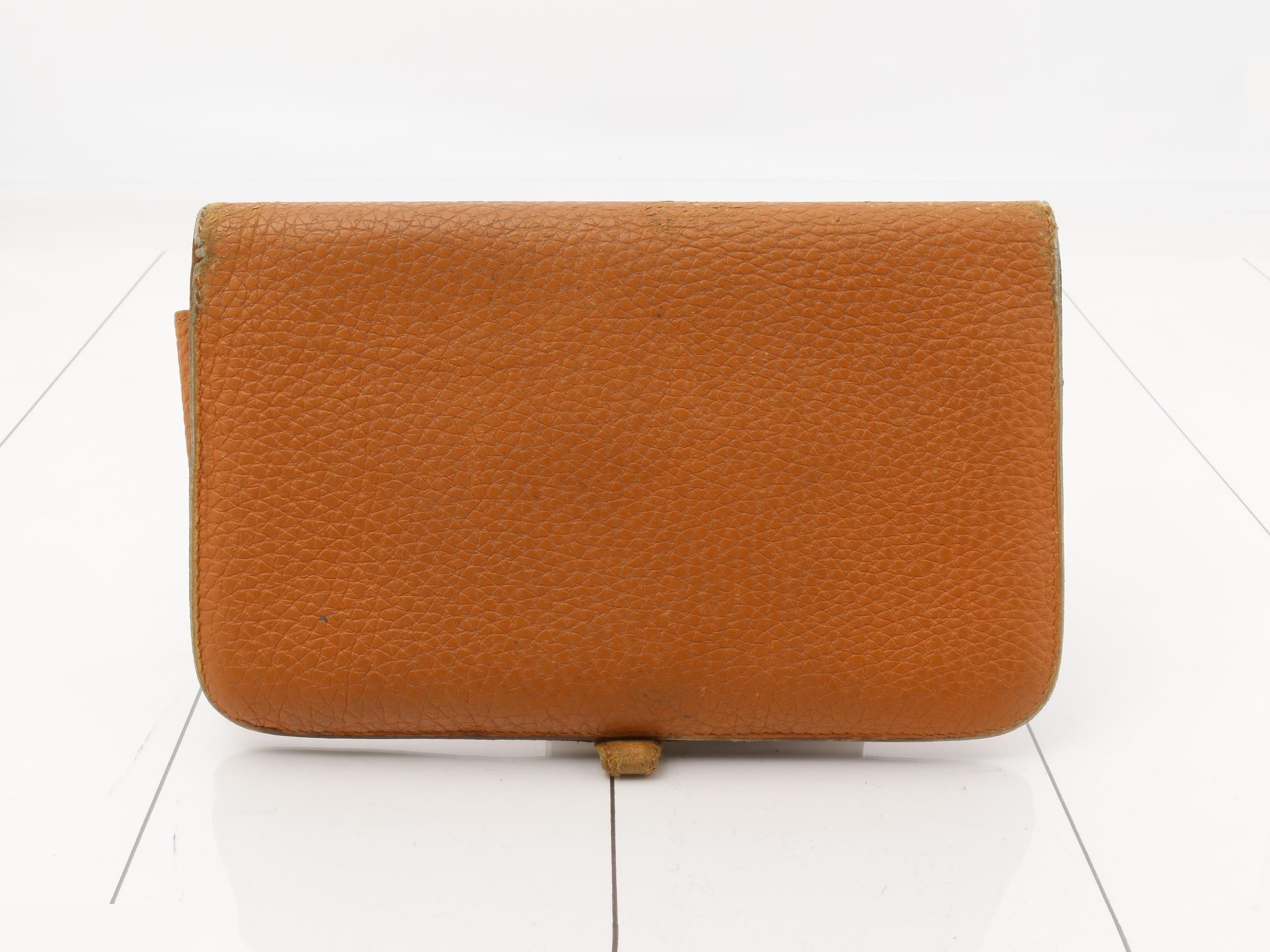 Dogon wallet, orange, Q — view 2