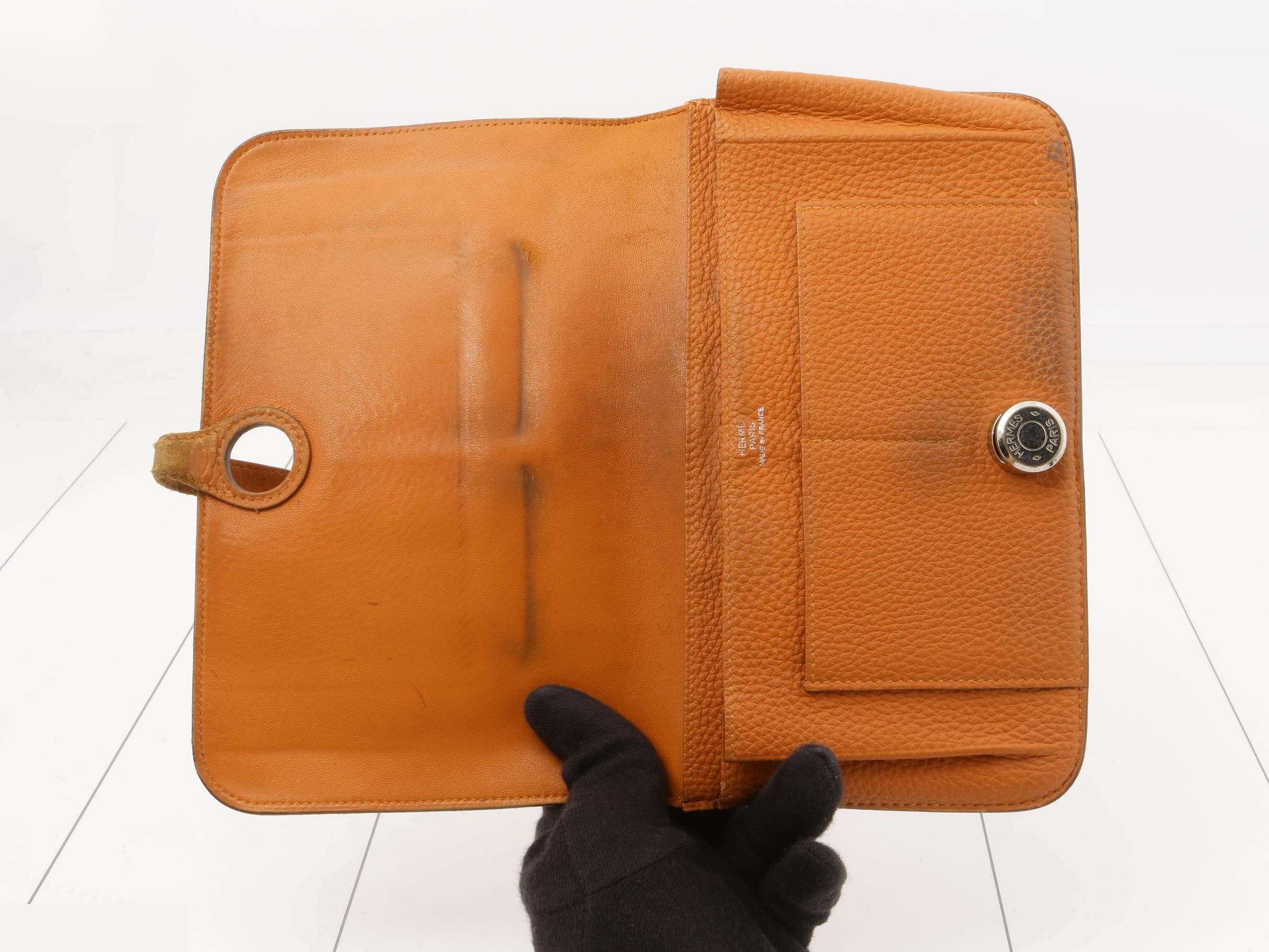 Dogon wallet, orange, Q — view 4