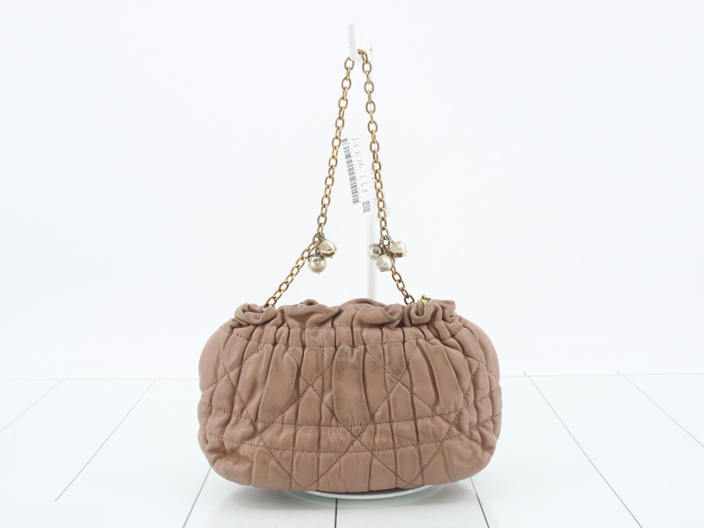 Cannage Pouch Pink — view 2