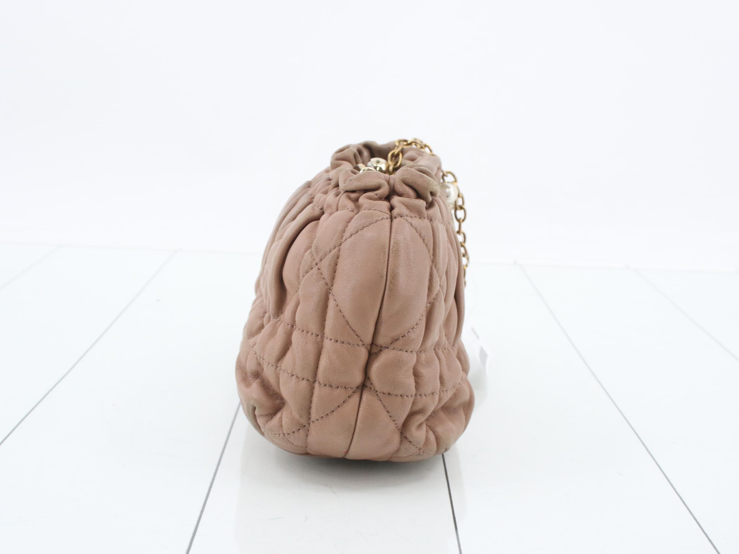 Cannage Pouch Pink — view 3