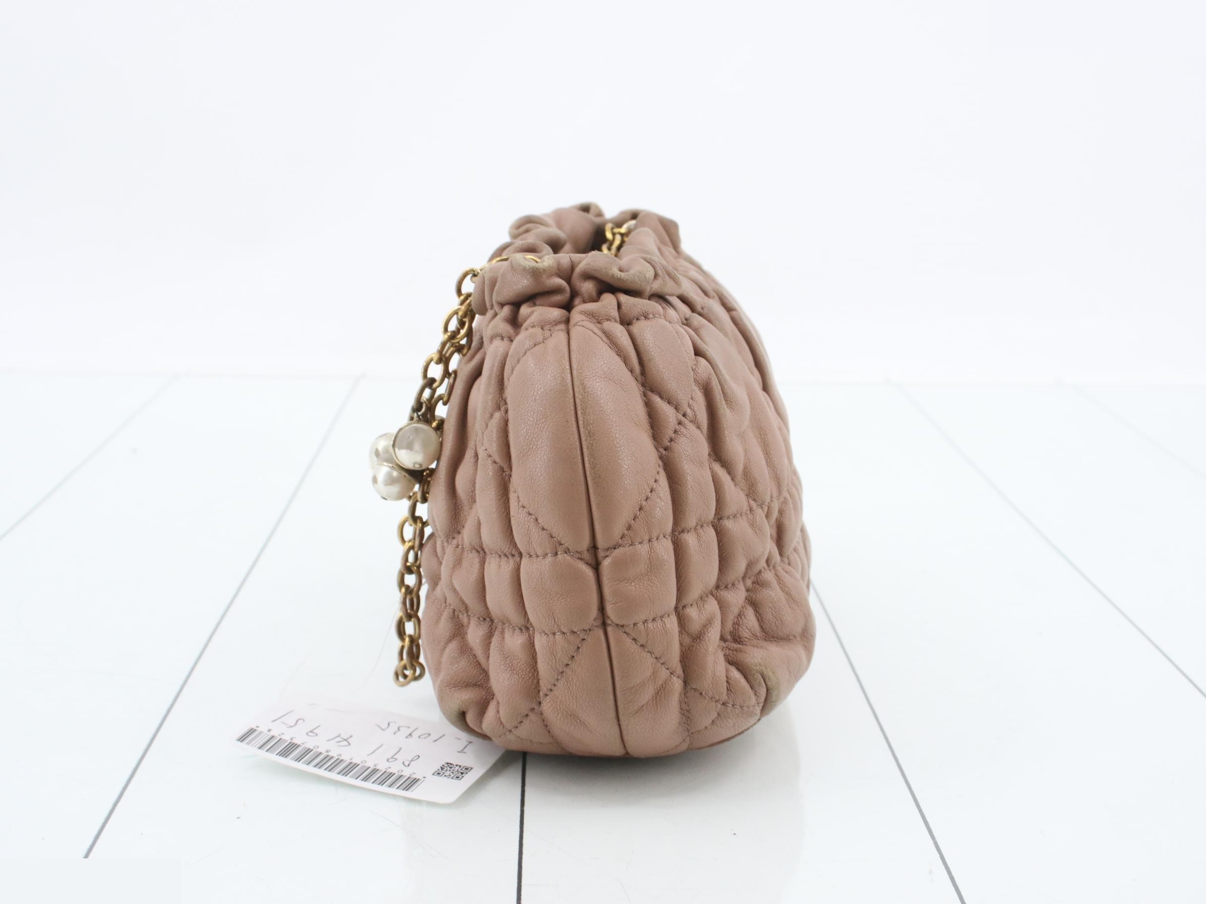 Cannage Pouch Pink — view 4