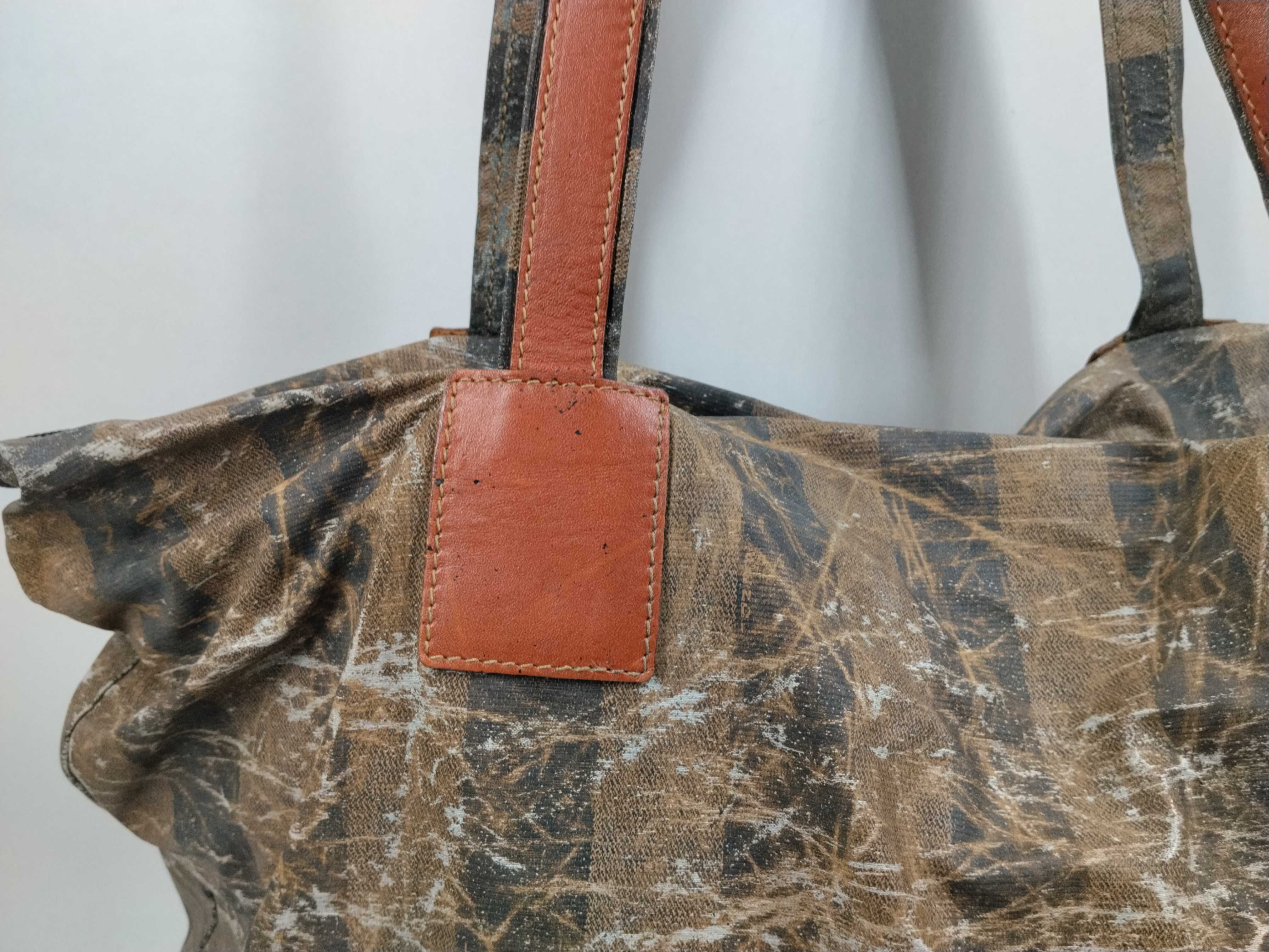 Pecan Pattern Nylon Tote Bag — view 3
