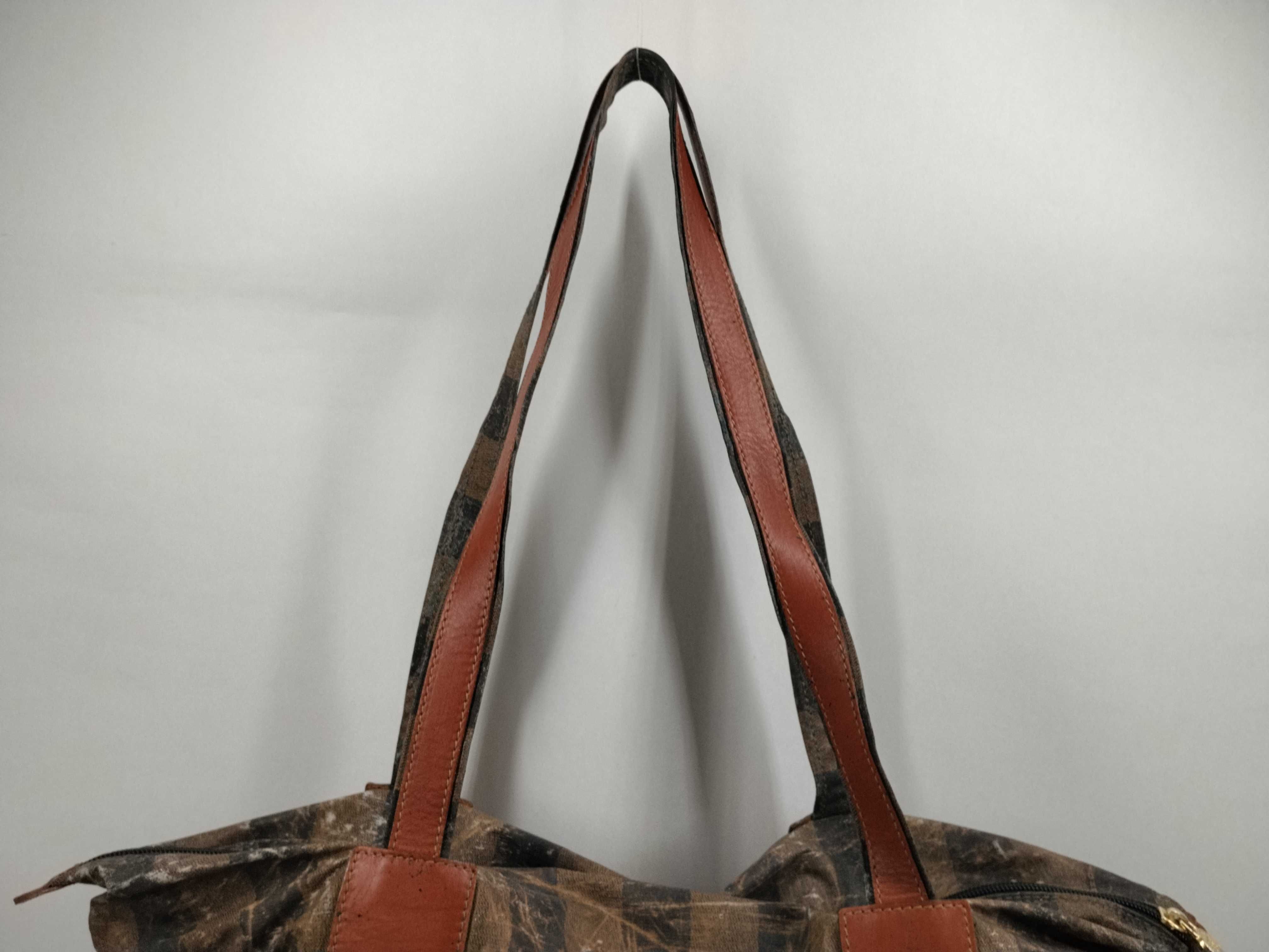 Pecan Pattern Nylon Tote Bag — view 4