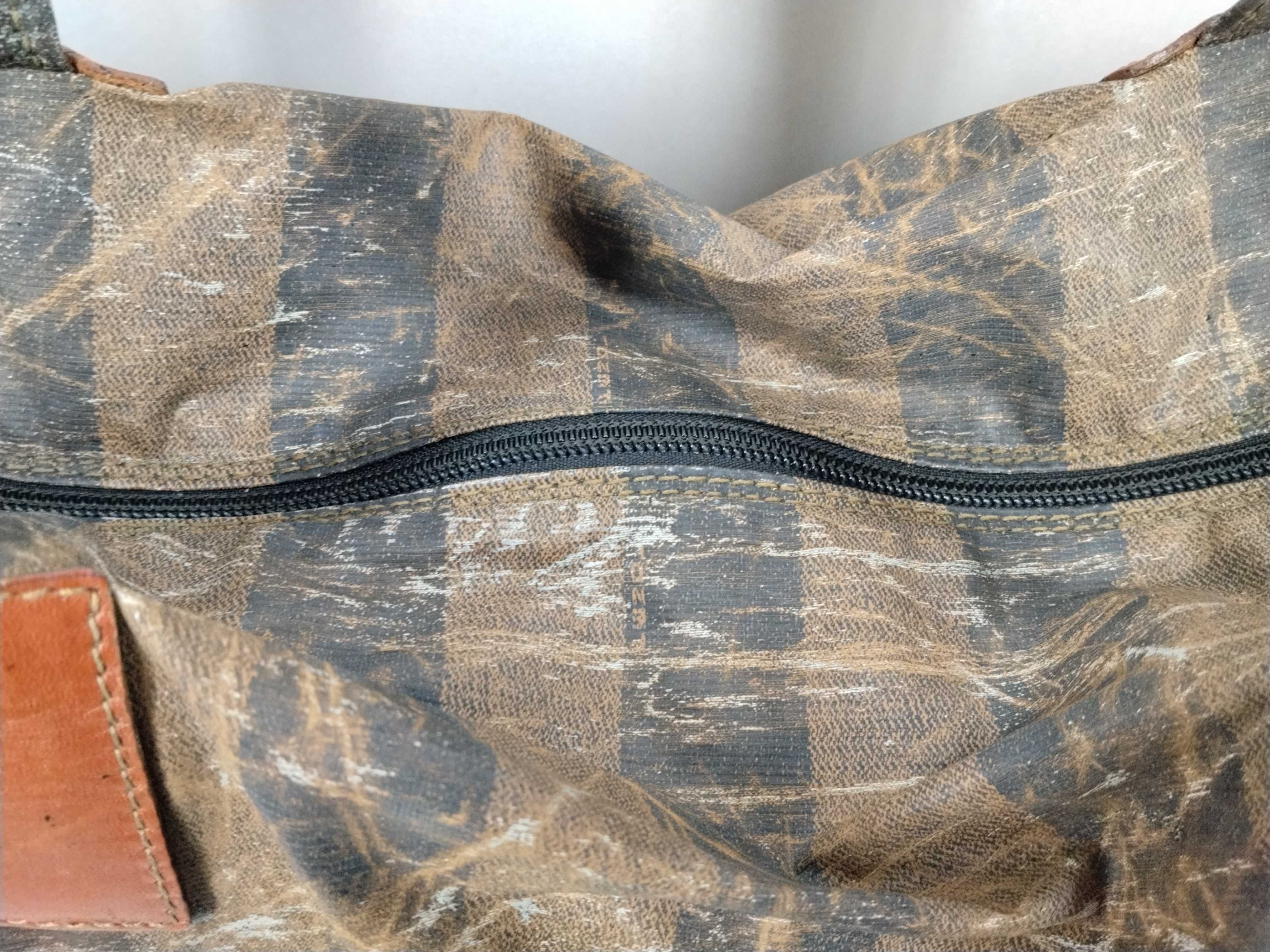 Pecan Pattern Nylon Tote Bag — view 7