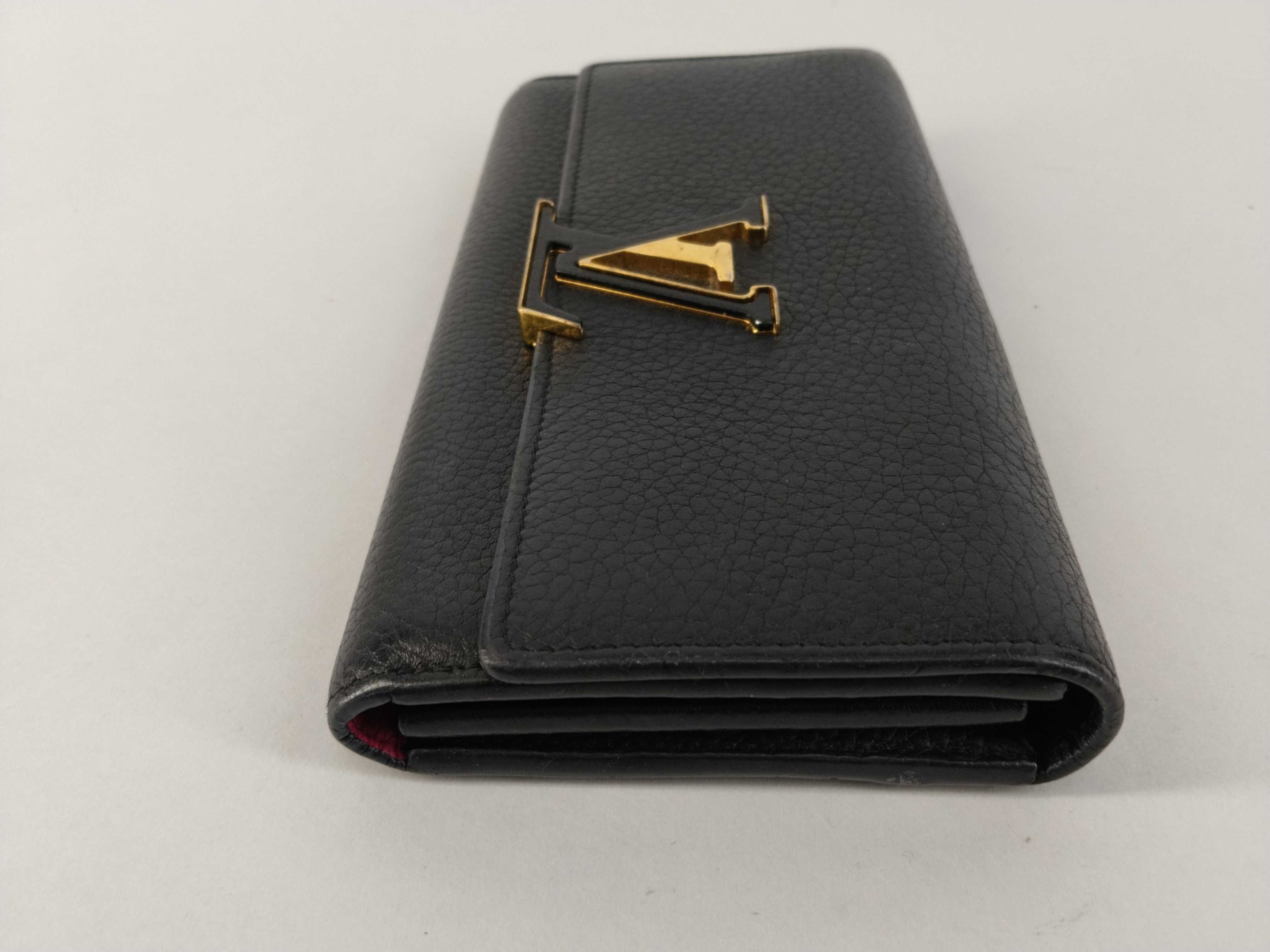 Essential Portefeuille Capucines Black x Pink M61248 NZ4158 Wallet — view 6