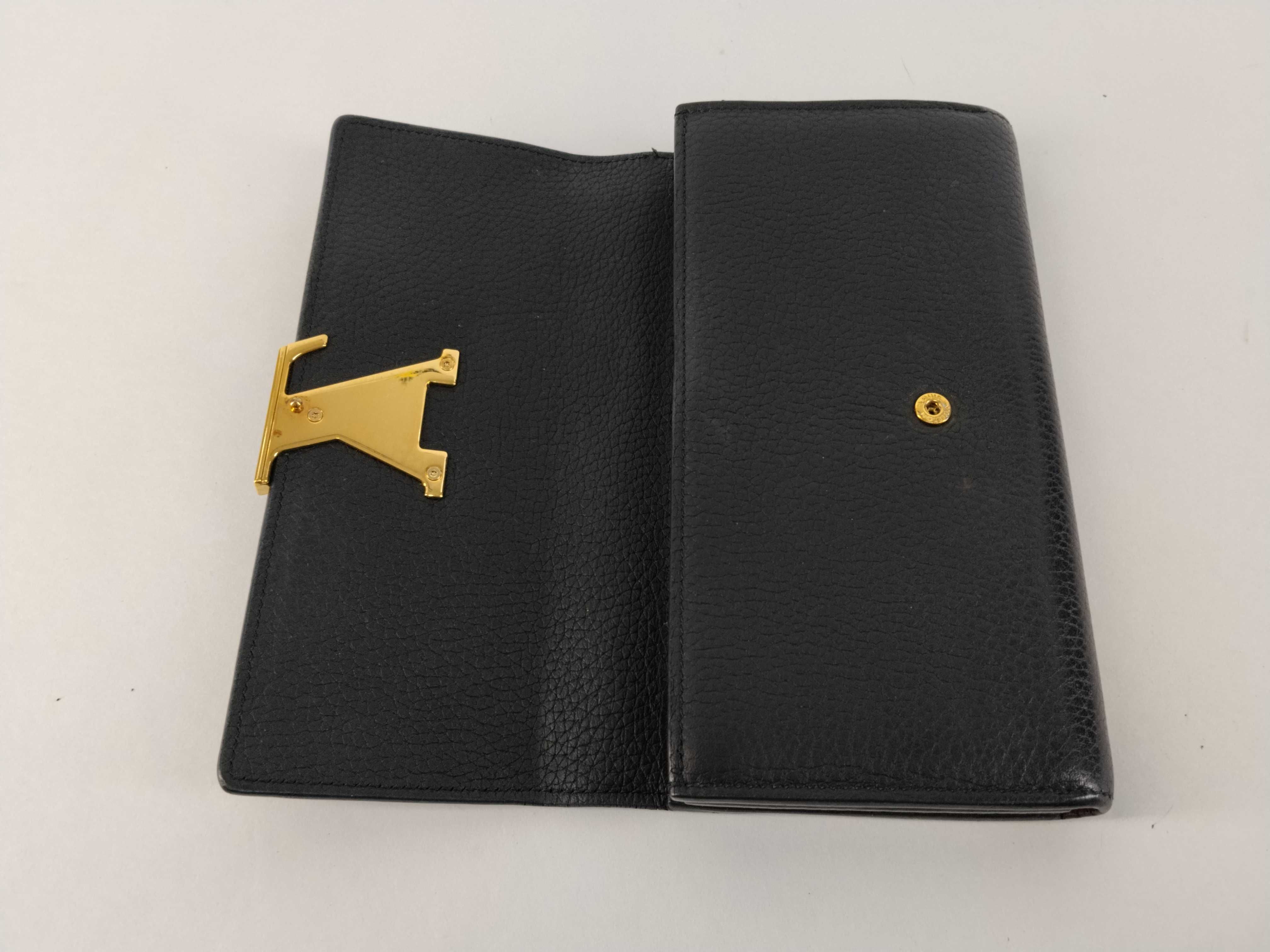 Essential Portefeuille Capucines Black x Pink M61248 NZ4158 Wallet — view 9