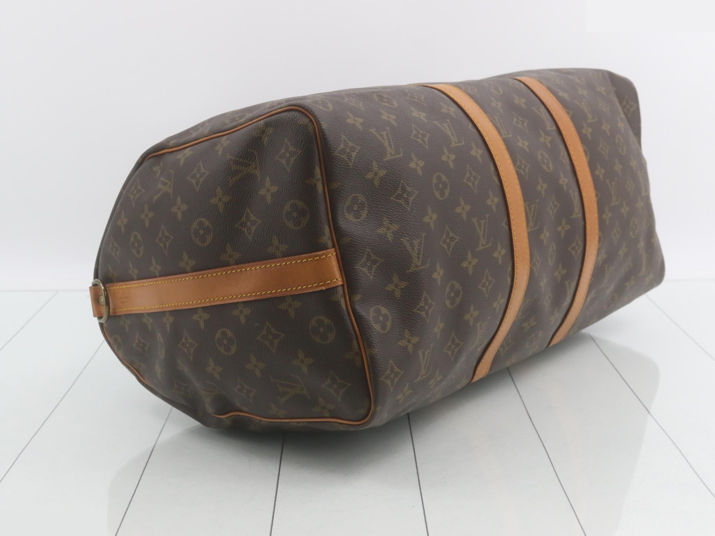 Keepall Bandoulière 50 with name tag and shoulder strap — view 5