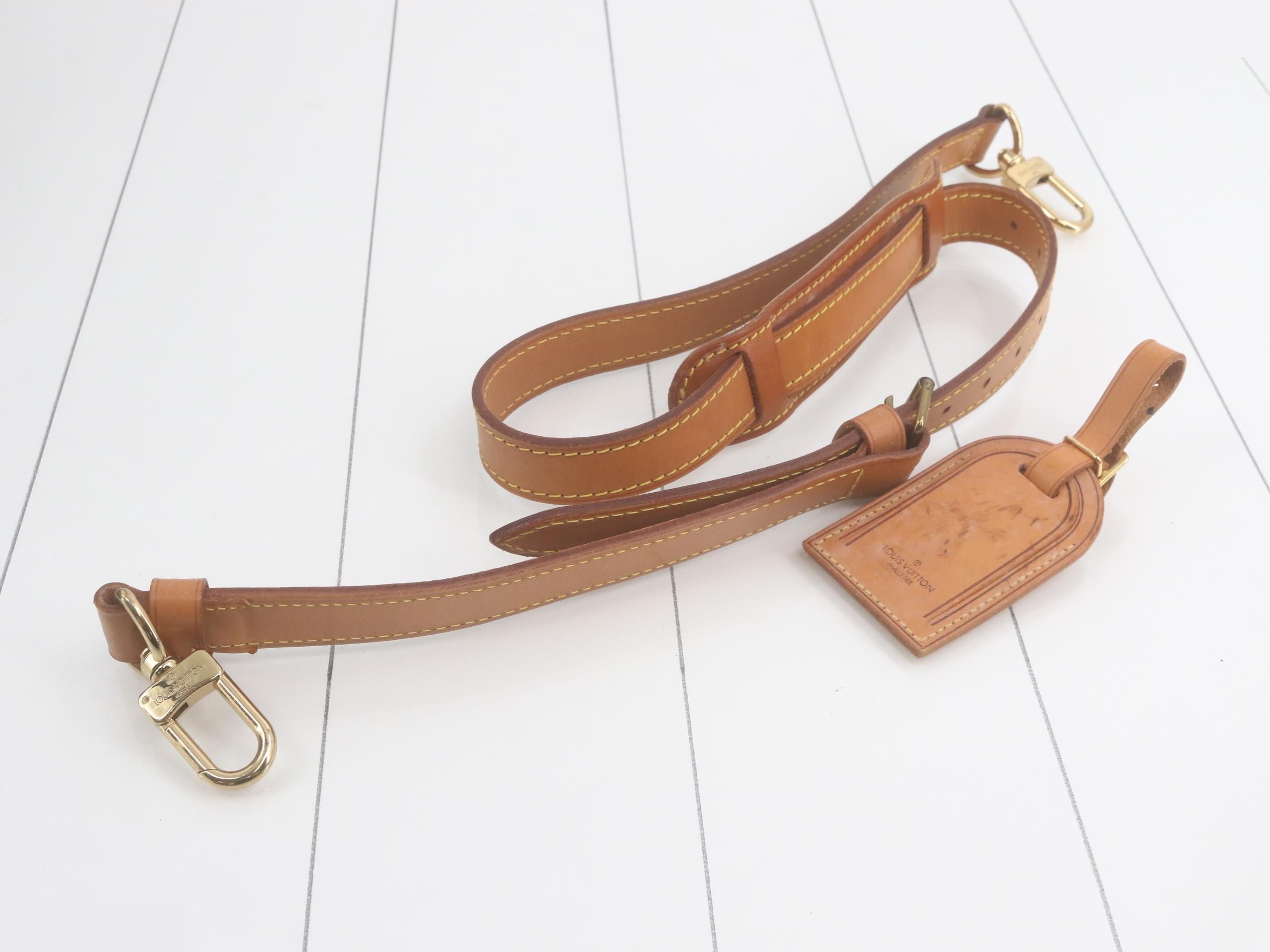 Keepall Bandoulière 50 with name tag and shoulder strap — view 7