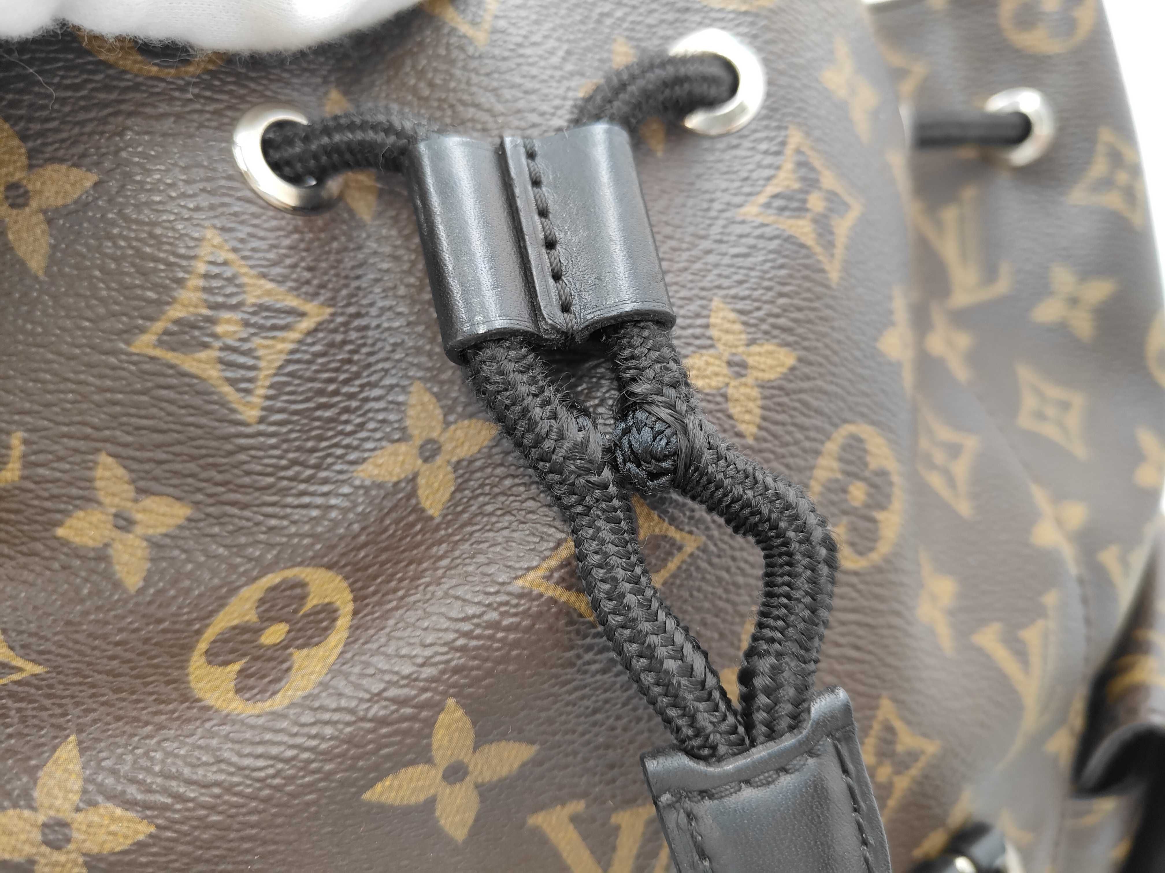 LV Monogram Macassar Christopher MM M43735 TR0135 Backpack — view 7