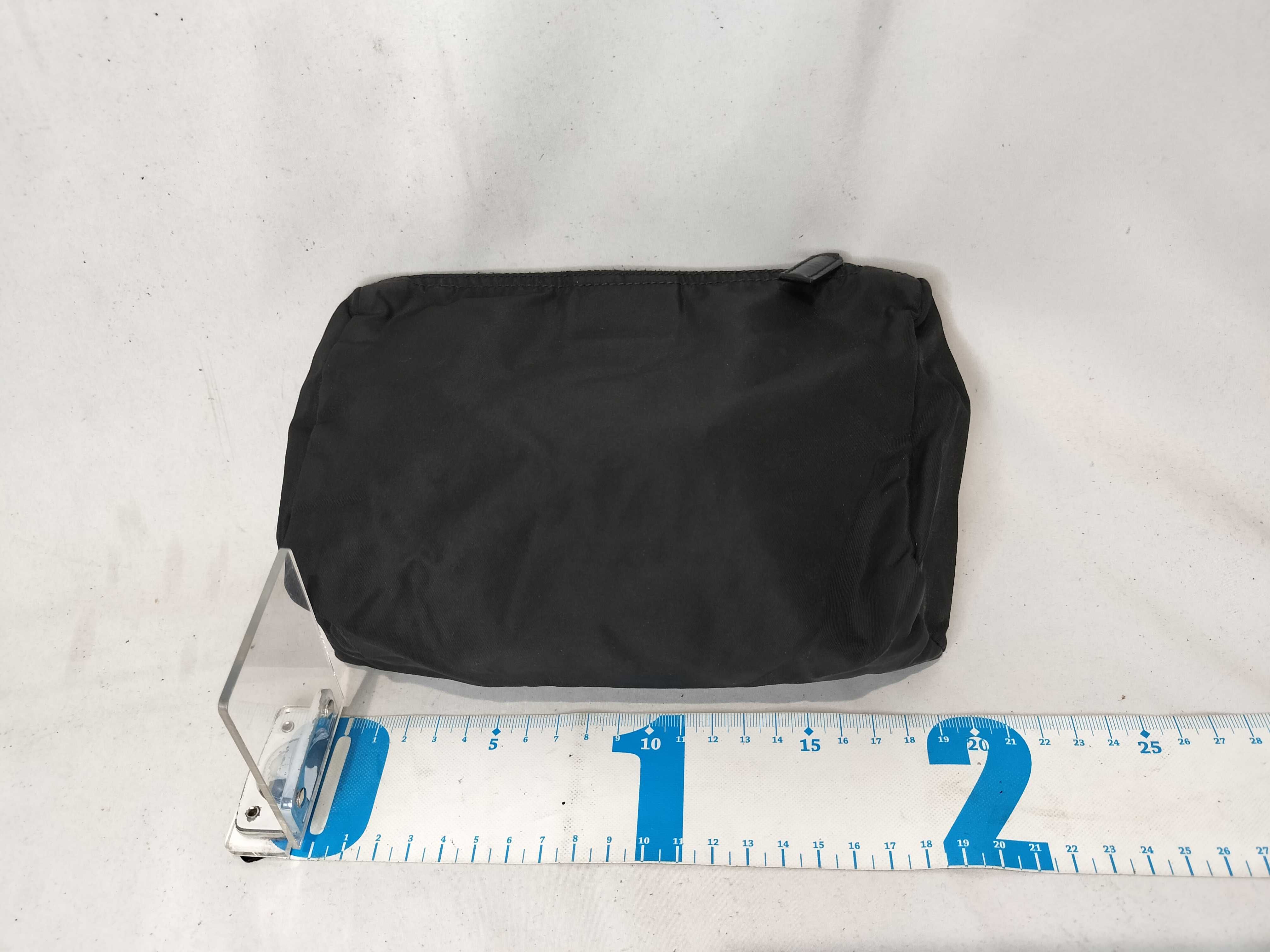 nylon pouch with triangular logo. — view 3