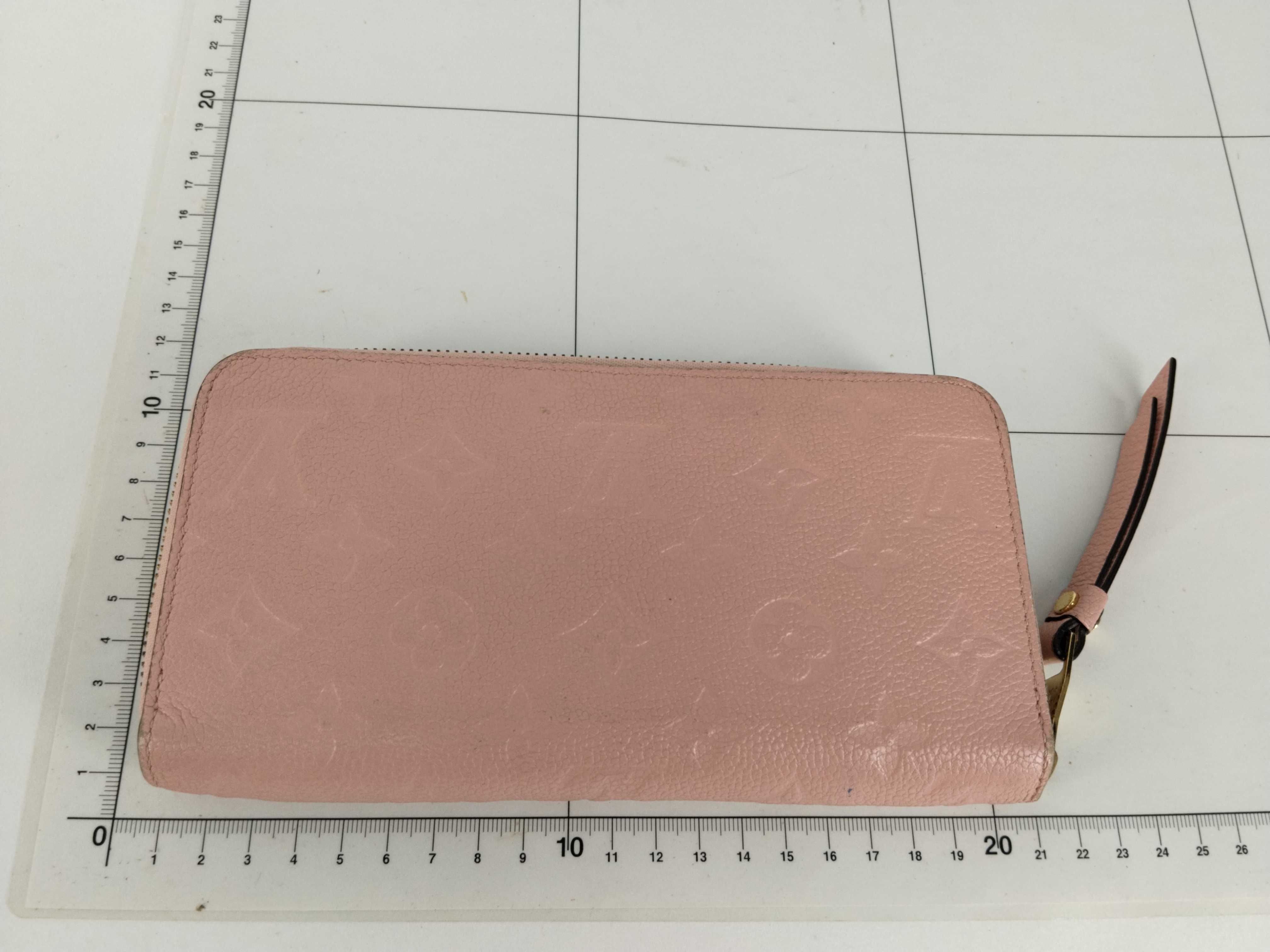 Monogram Empreinte Louis Vuitton Monogram Empreinte Wallet Zippy Wallet Rose Poudre M64090 Wallet — view 2