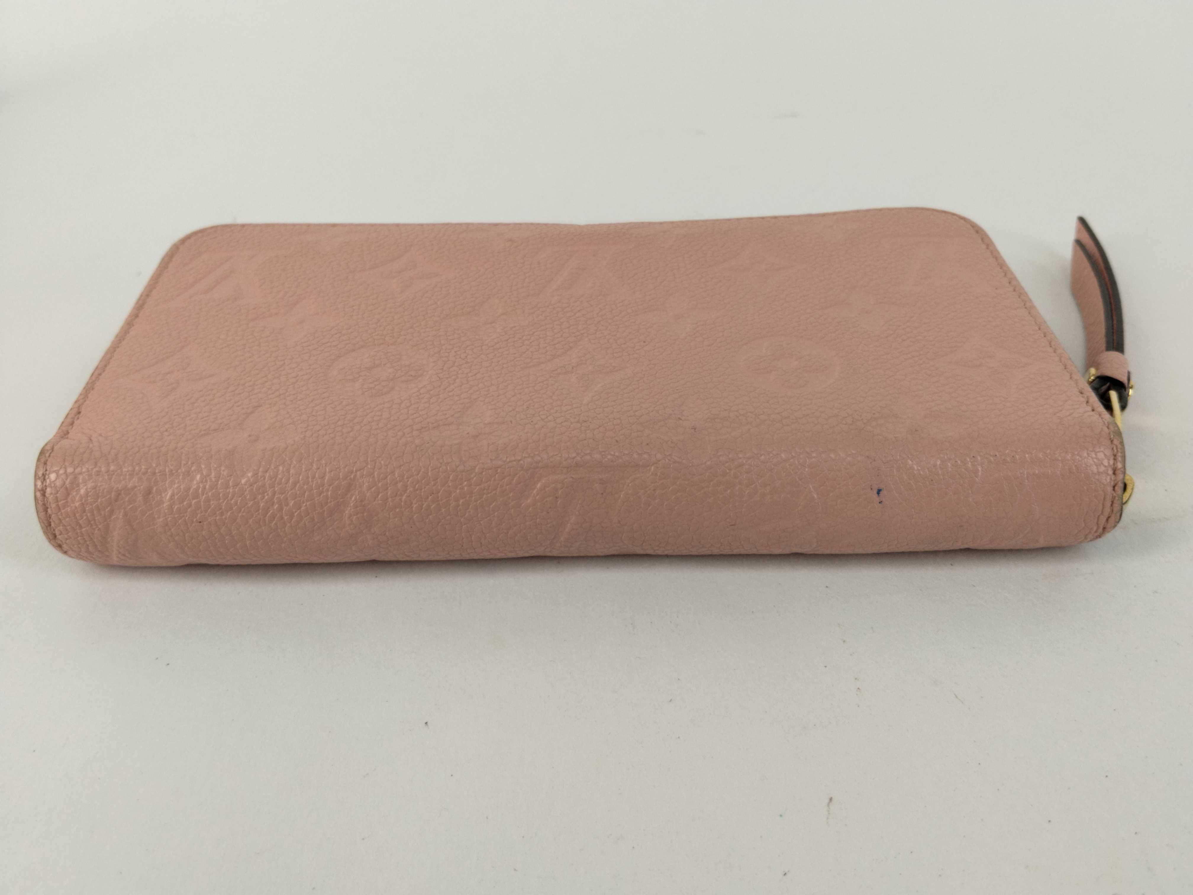 Monogram Empreinte Louis Vuitton Monogram Empreinte Wallet Zippy Wallet Rose Poudre M64090 Wallet — view 5