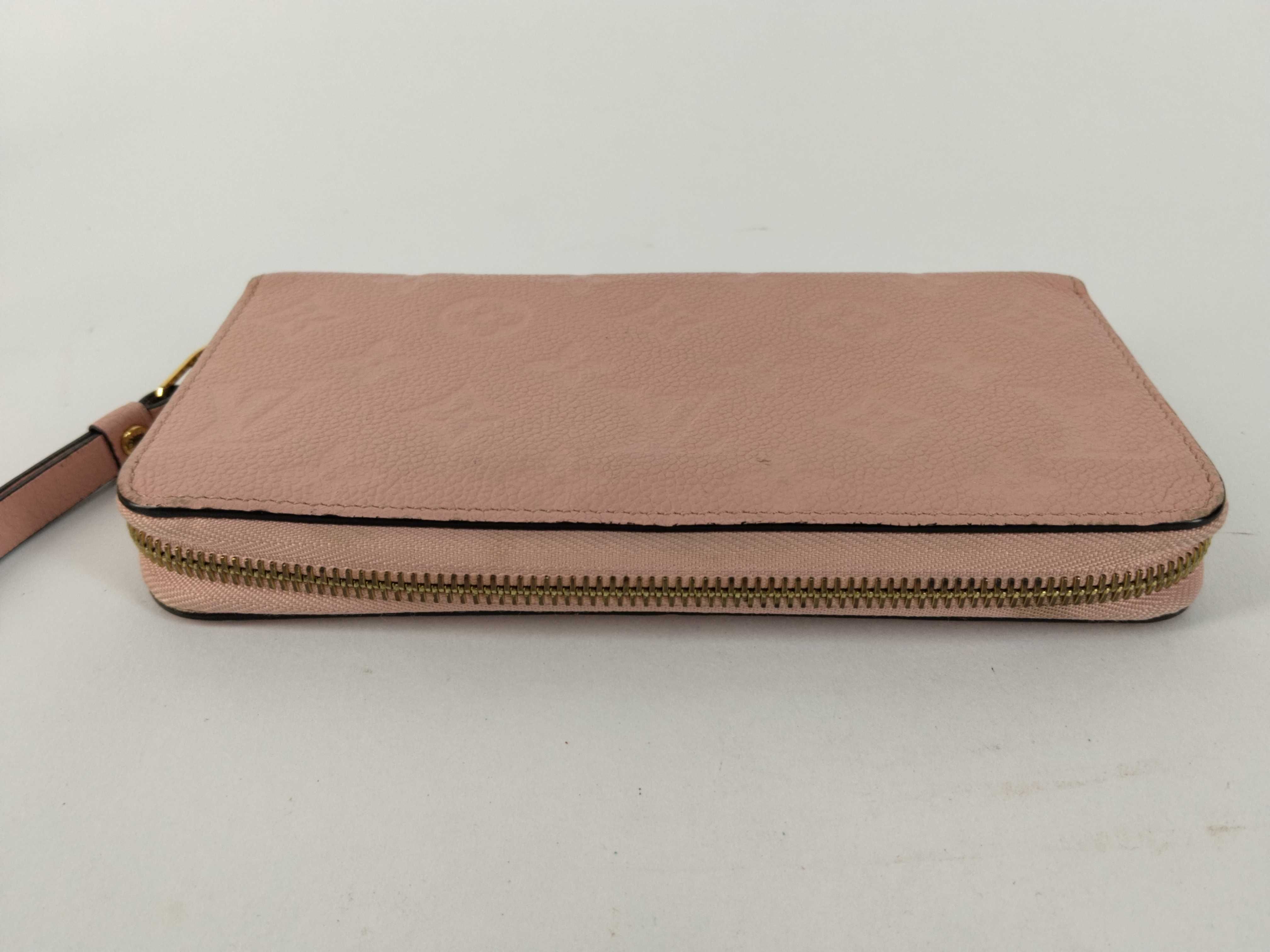 Monogram Empreinte Louis Vuitton Monogram Empreinte Wallet Zippy Wallet Rose Poudre M64090 Wallet — view 7