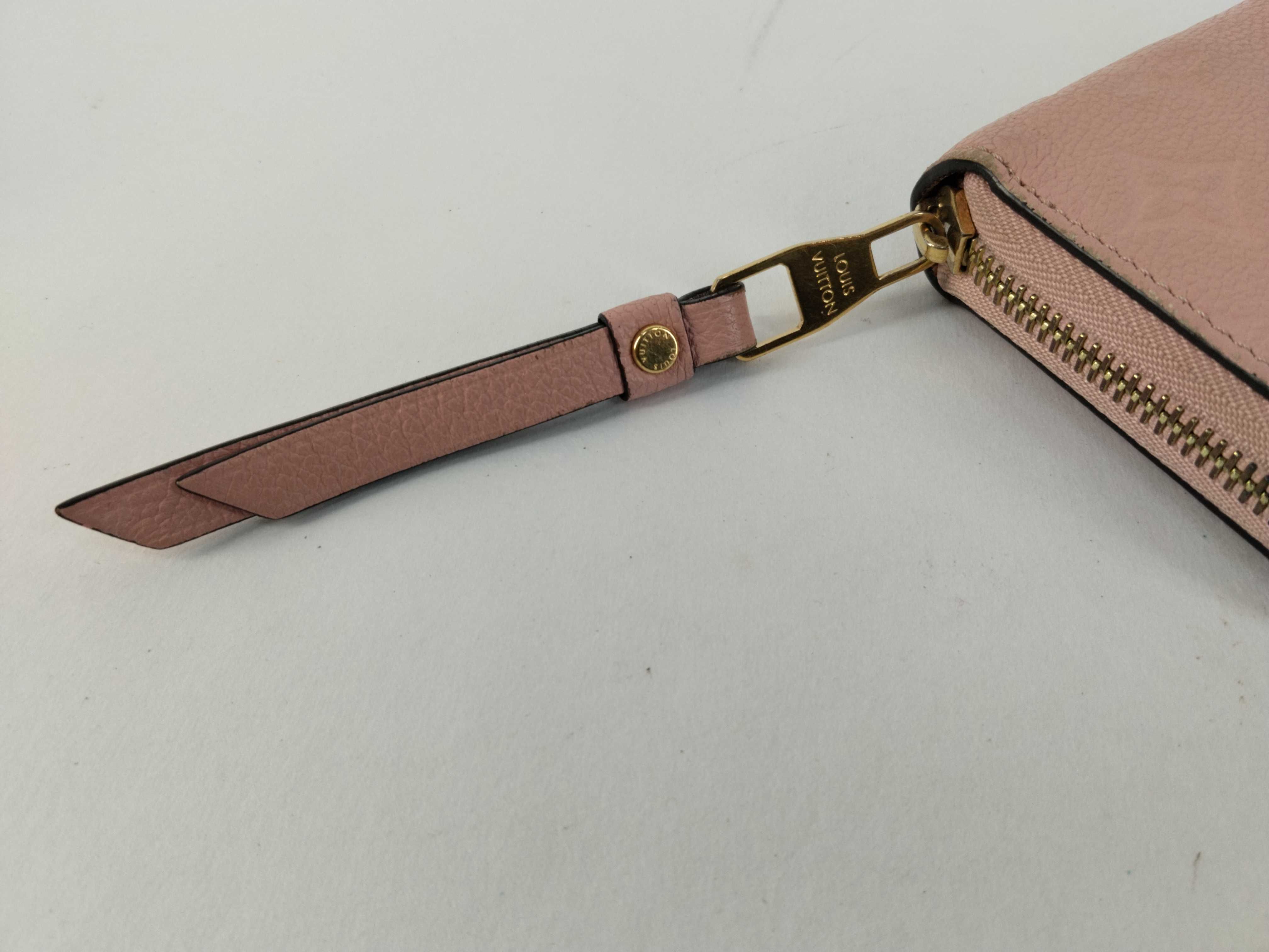 Monogram Empreinte Louis Vuitton Monogram Empreinte Wallet Zippy Wallet Rose Poudre M64090 Wallet — view 8