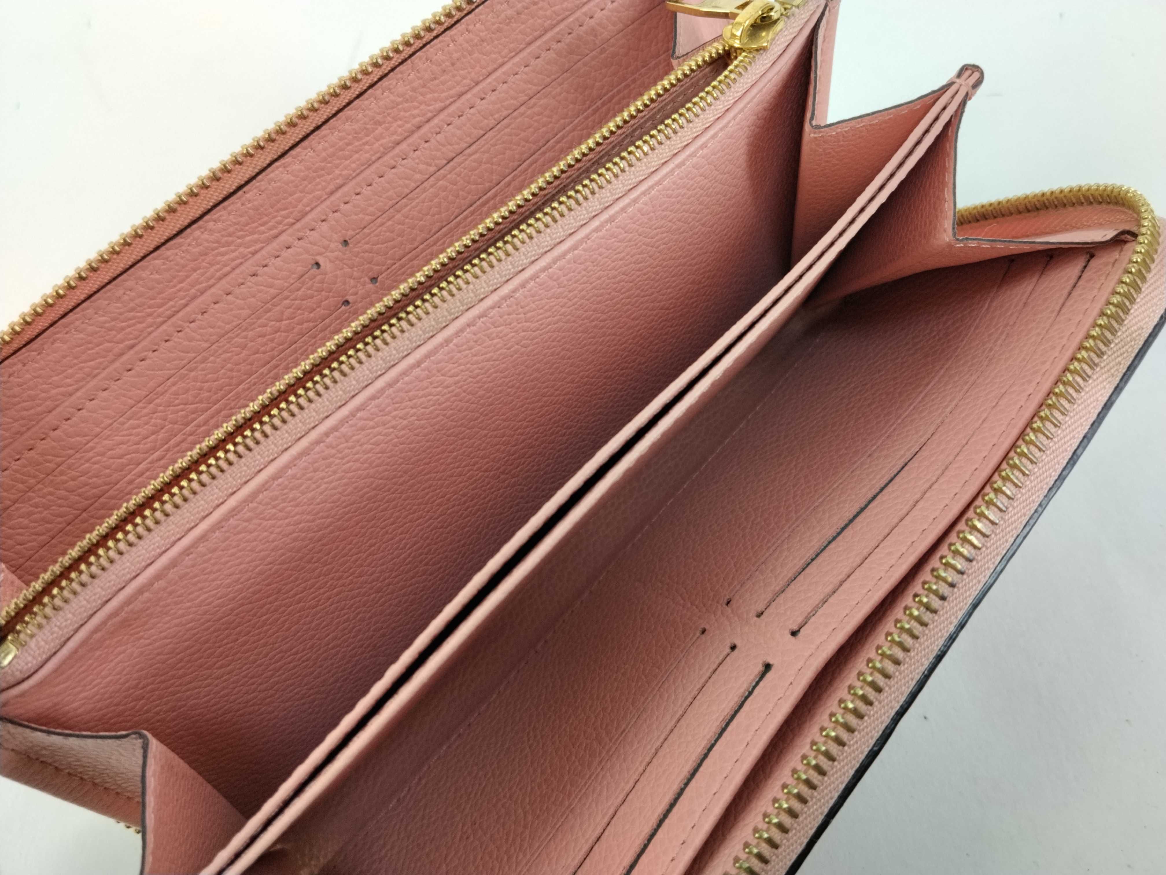 Monogram Empreinte Louis Vuitton Monogram Empreinte Wallet Zippy Wallet Rose Poudre M64090 Wallet — view 10