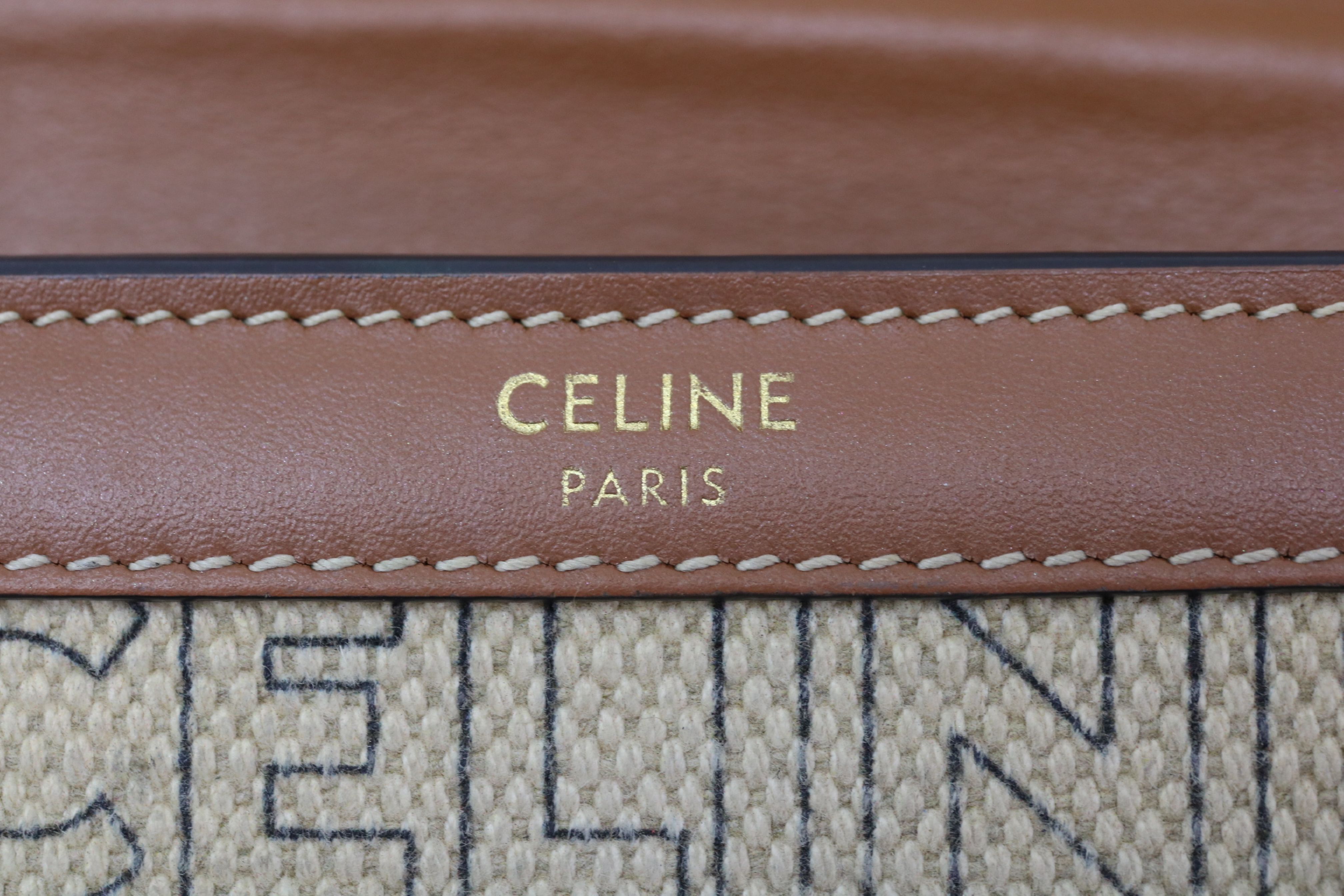 Triomphe Logo Canvas Tri-fold Wallet — view 8