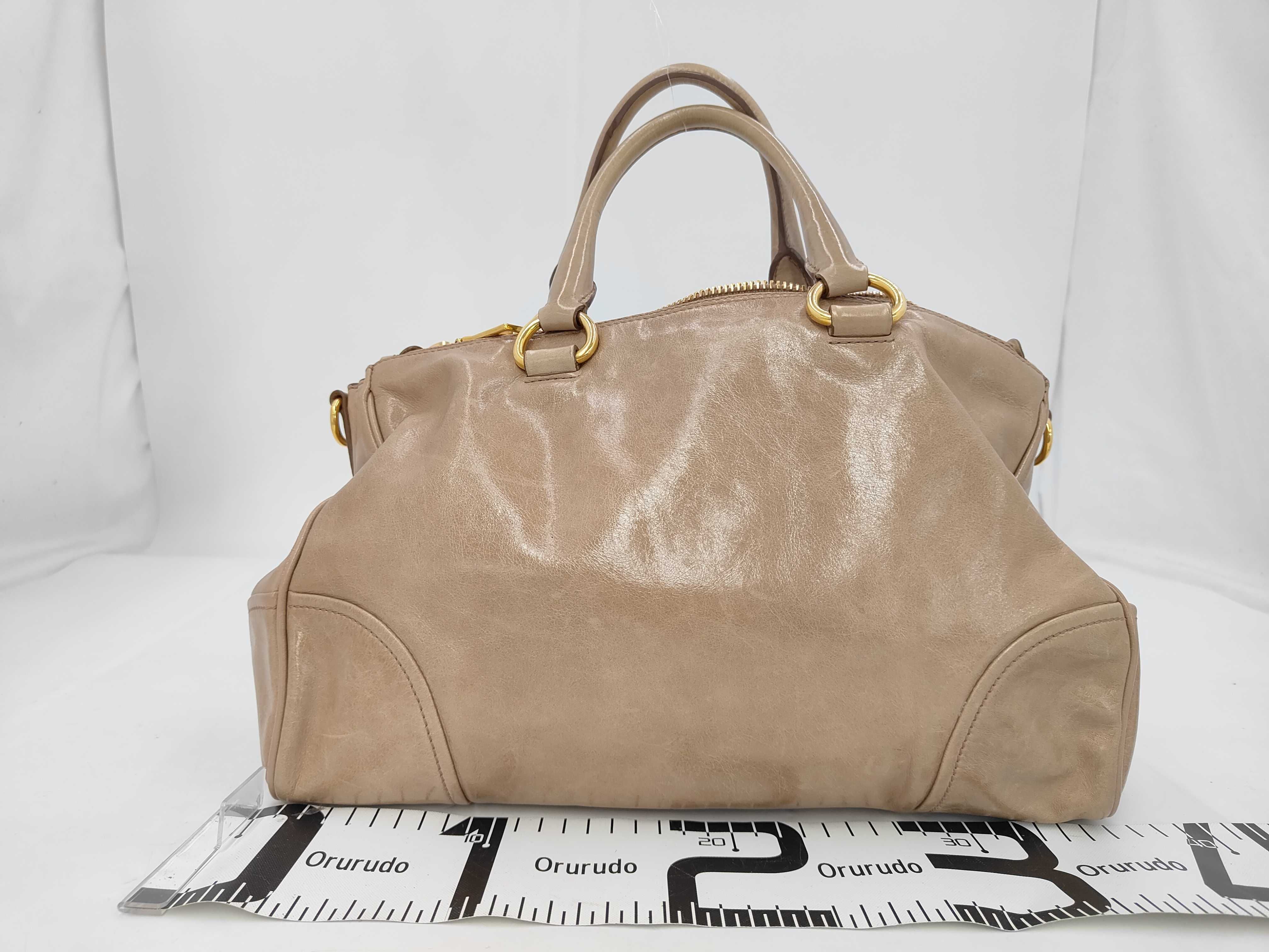 Vitello Shine Leather 2-Way Tote Bag — view 2