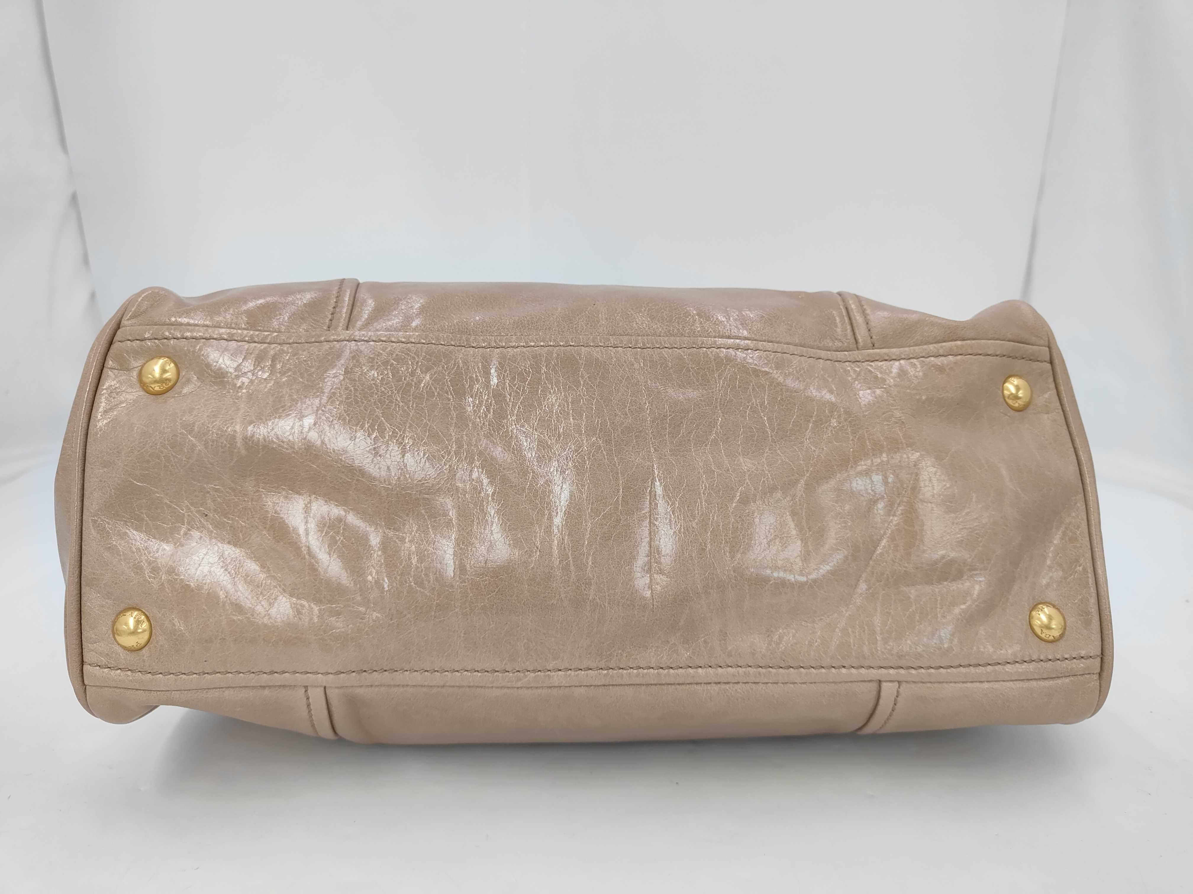 Vitello Shine Leather 2-Way Tote Bag — view 3