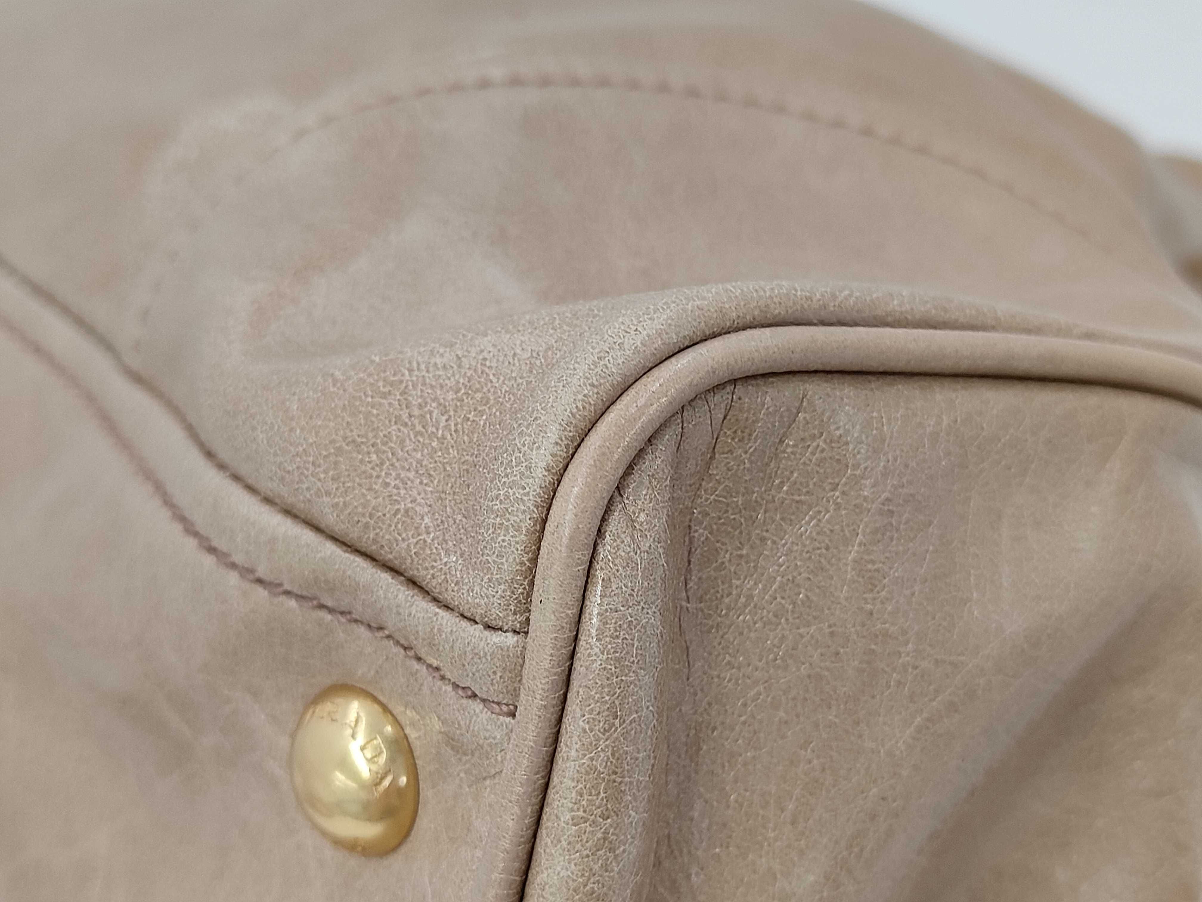 Vitello Shine Leather 2-Way Tote Bag — view 4